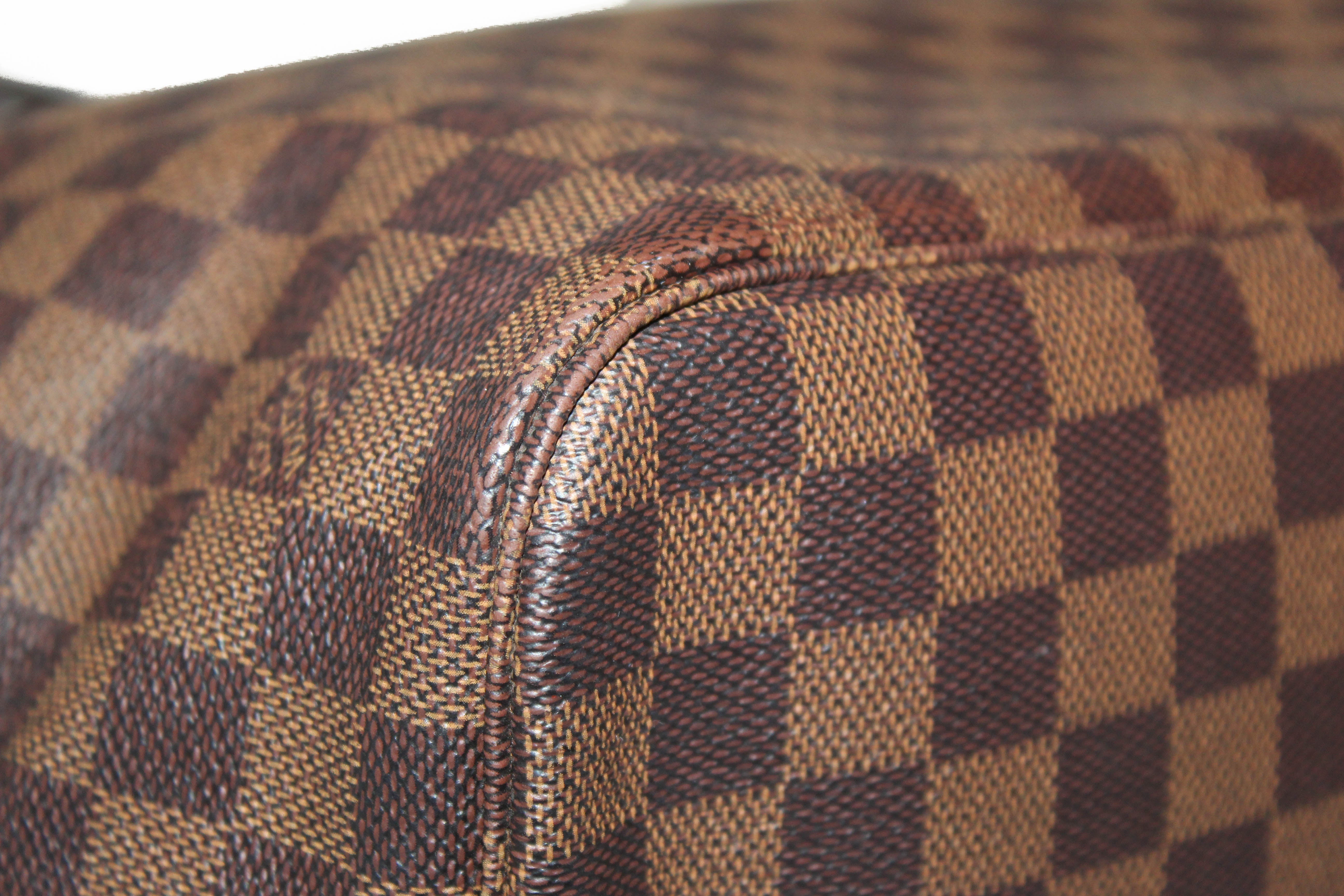 Authentic Louis Vuitton Damier Ebene Neverfull MM Tote Shoulder Bag - Luxury Designer Handbag for Women, Perfect for Work, Travel & Everyday Use