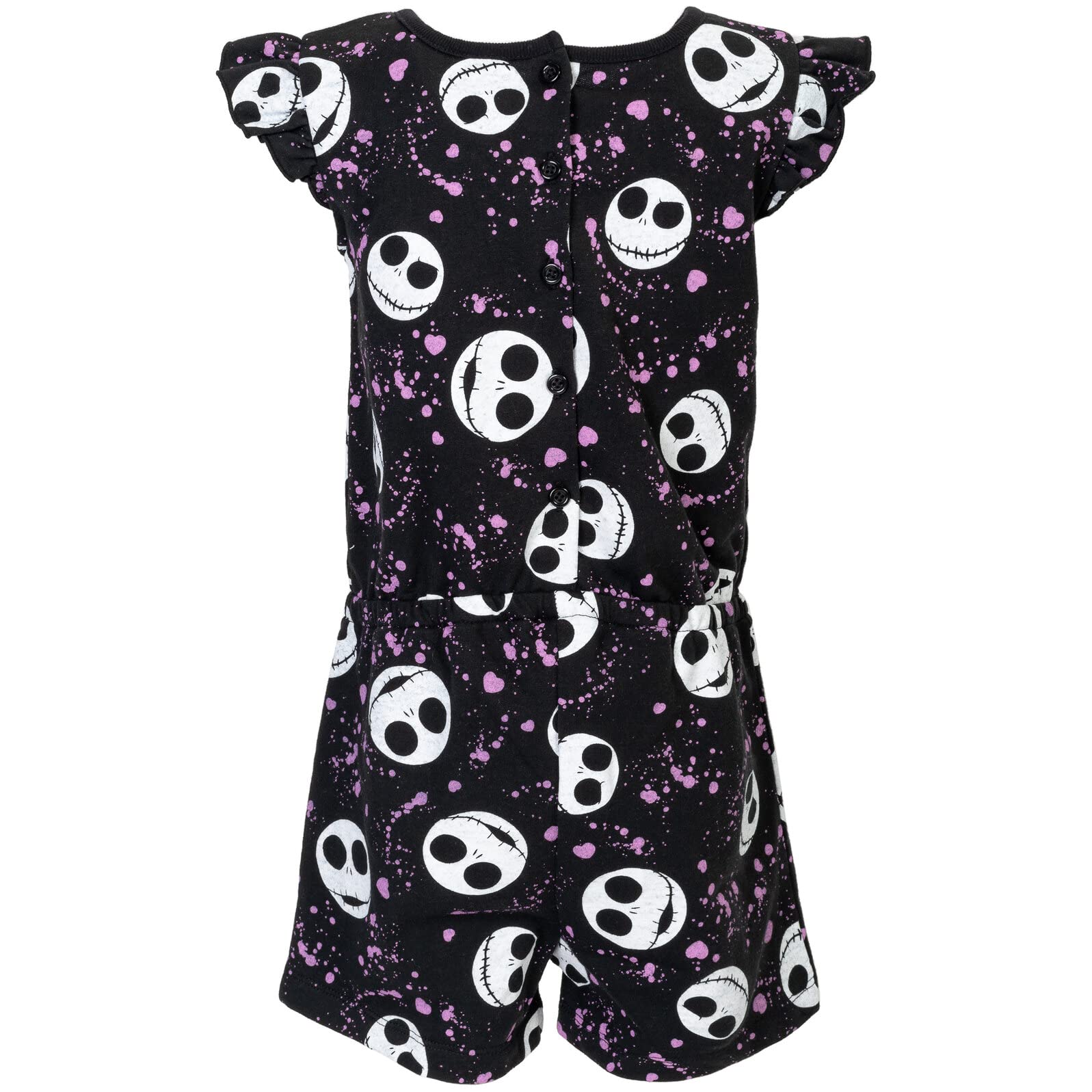 Disney Minnie Mouse & Mickey Mouse Baby Girls Romper - Nightmare Before Christmas, Pixar Toy Story & Lion King Designs - Infant to Big Kid Sizes - Perfect for Birthday Parties, Halloween & Disney Theme Events