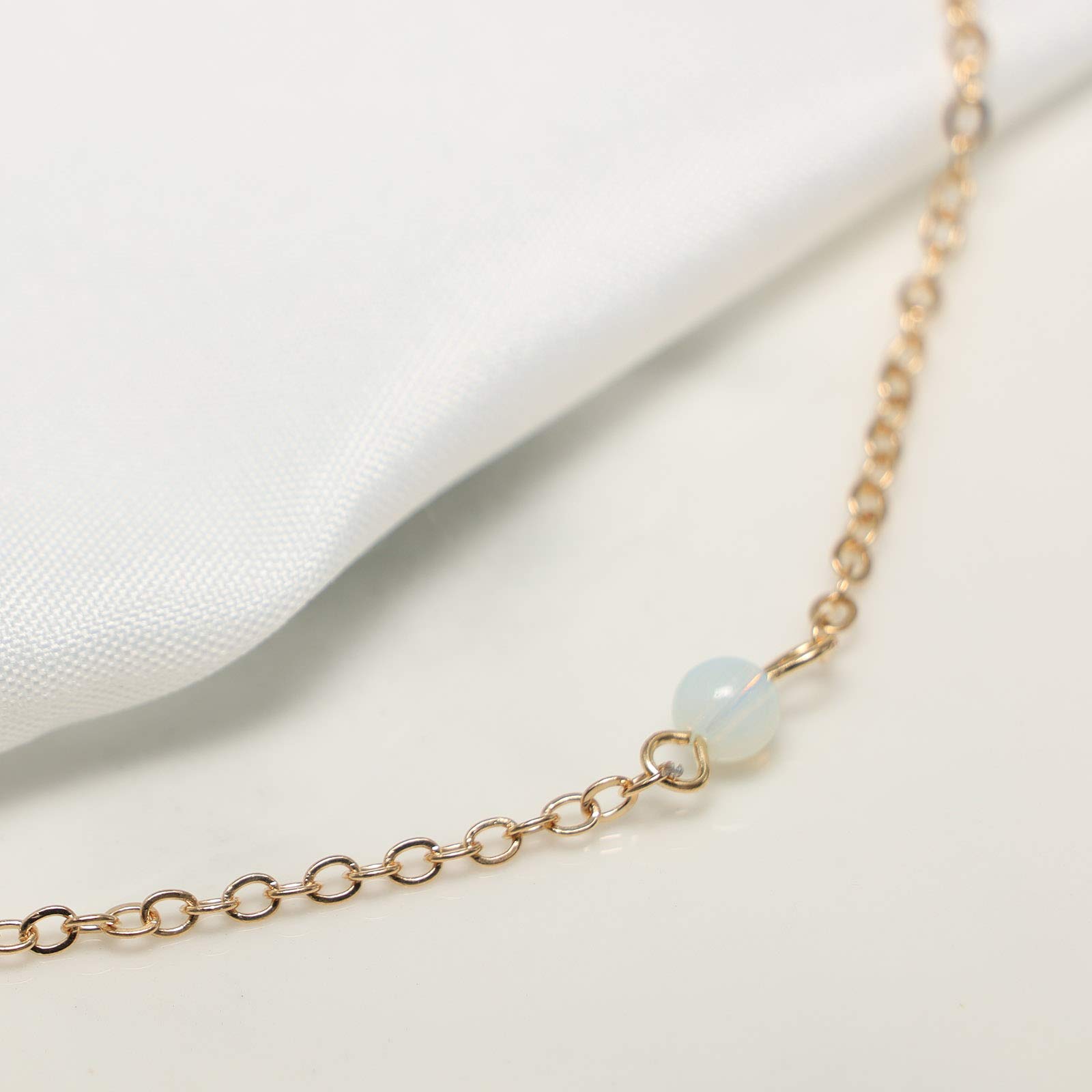 V-Shaped Pendant Necklace for Women - Layered Initial V Necklace Choker with Boho Chain - Elegant Jewelry Gift for Her | Perfect for Everyday Wear, Date Nights & Boho Fashion