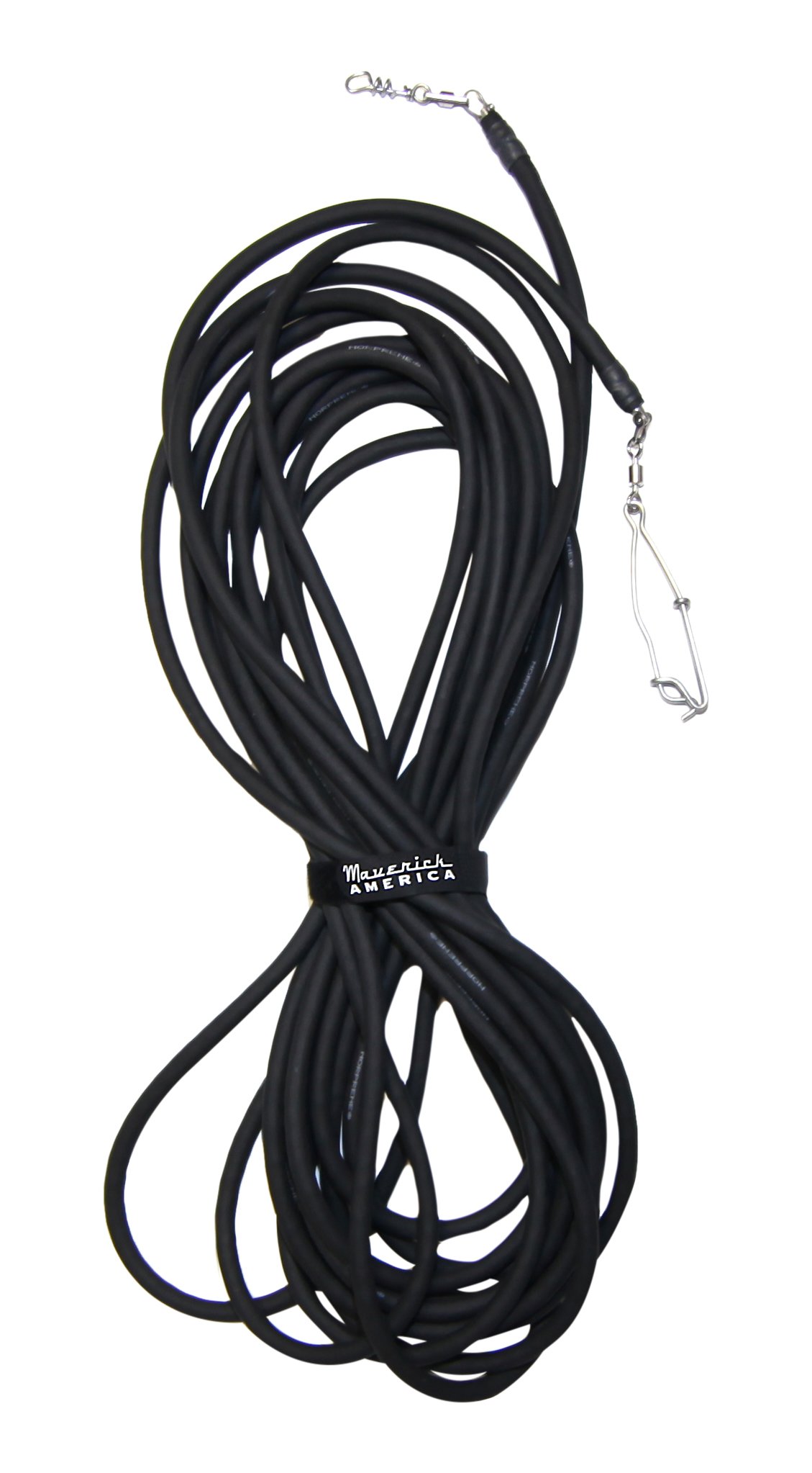 Maverick America Norprene Tuna Bungee Cord - 100 Feet Heavy Duty Elastic Rope for Fishing, Camping, and Outdoor Gear Securing - Perfect for Boats, Kayaks, and Marine Use