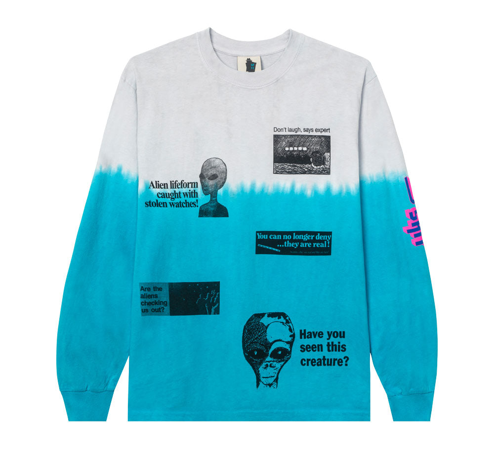 Alien Graphic Long Sleeve T-Shirt for Men & Women | Unique Extraterrestrial Design | Perfect for Sci-Fi Fans, Cosplay & Casual Wear