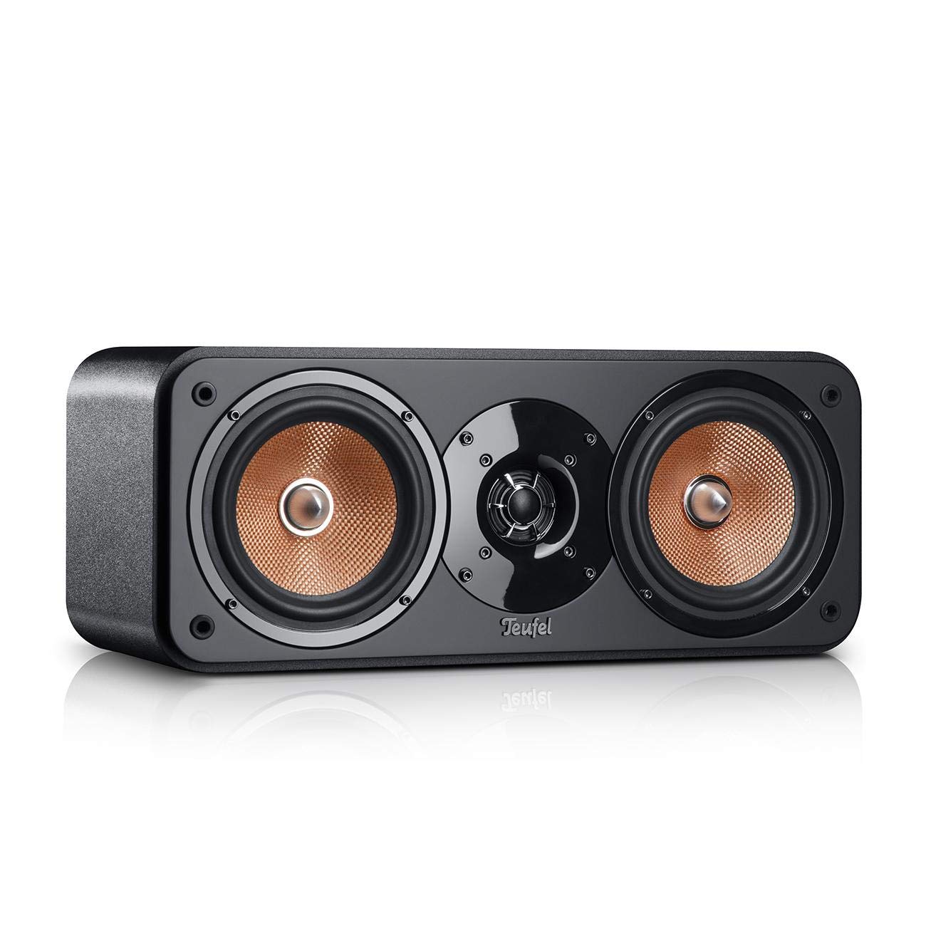 Teufel Ultima 40 Center Channel Speaker for Home Theater System (Black) - Perfect for Movies, Music & Gaming