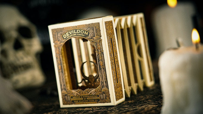 Devildom Playing Cards - Premium Quality Poker Cards for Magic Tricks, Cardistry & Game Nights | Perfect for Casino, Poker, Blackjack & Collectors