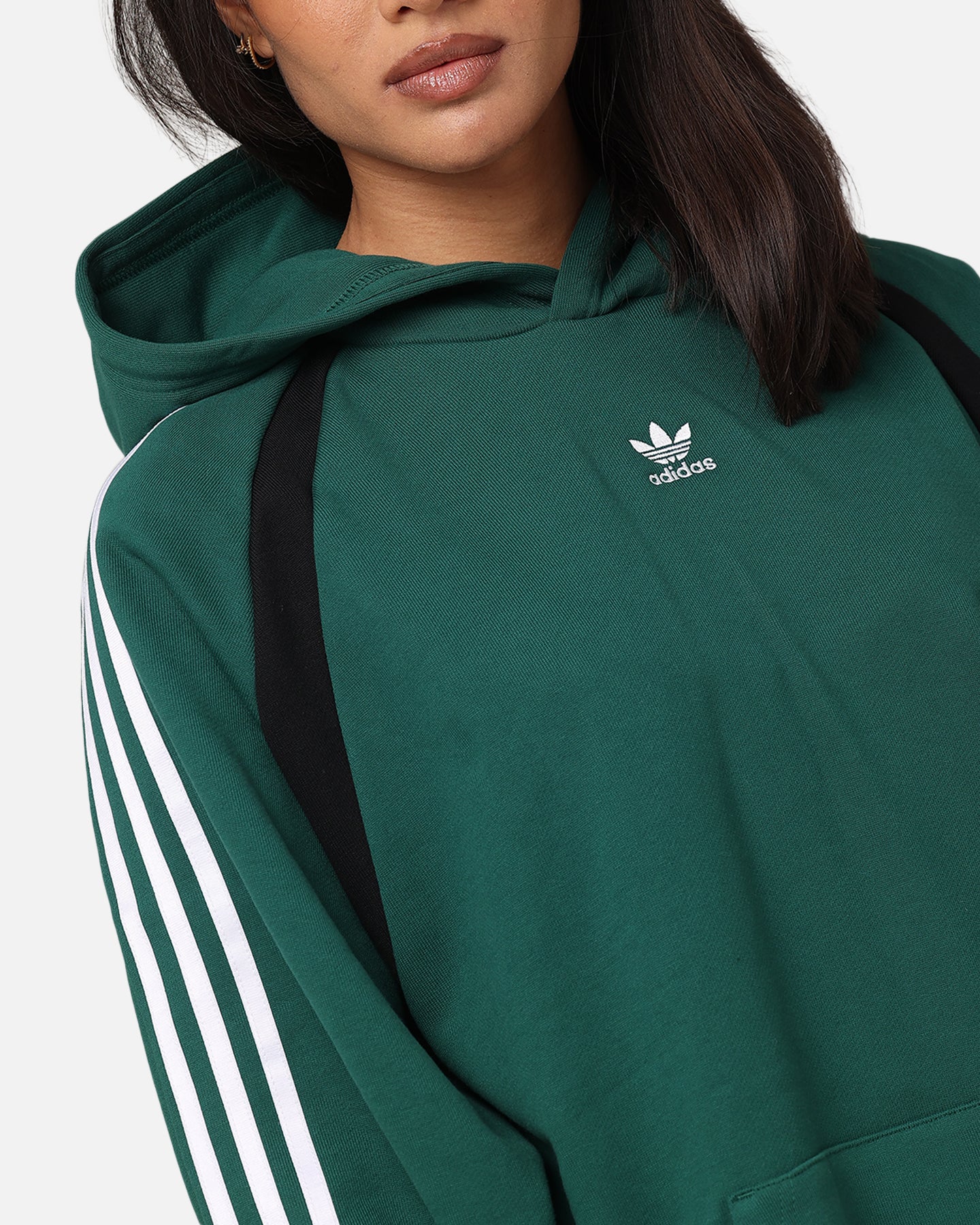 Adidas Oversized Hoodie for Men & Women - Collegiate Green | Comfortable & Stylish Streetwear for Casual Wear, Gym, and Outdoor Activities