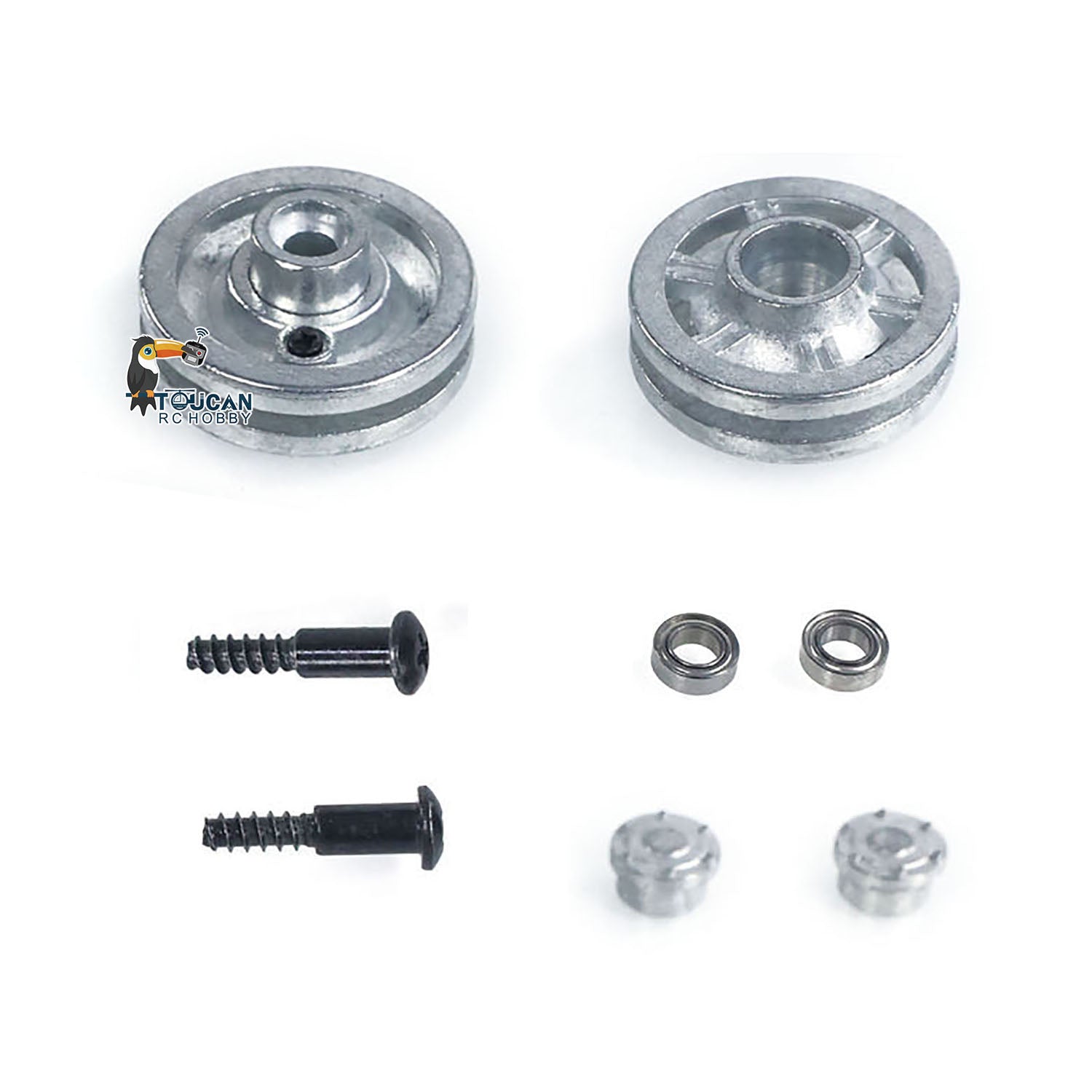 HengLong 1/16 RC Tank Metal Idler Wheel Sprockets & Driving Wheel for German Panther G & Jadpanther Military Armored Toy - Replacement Parts for RC Battle Tank Models 3869 & 3879 - Perfect for DIY Repairs & Tank Upgrades