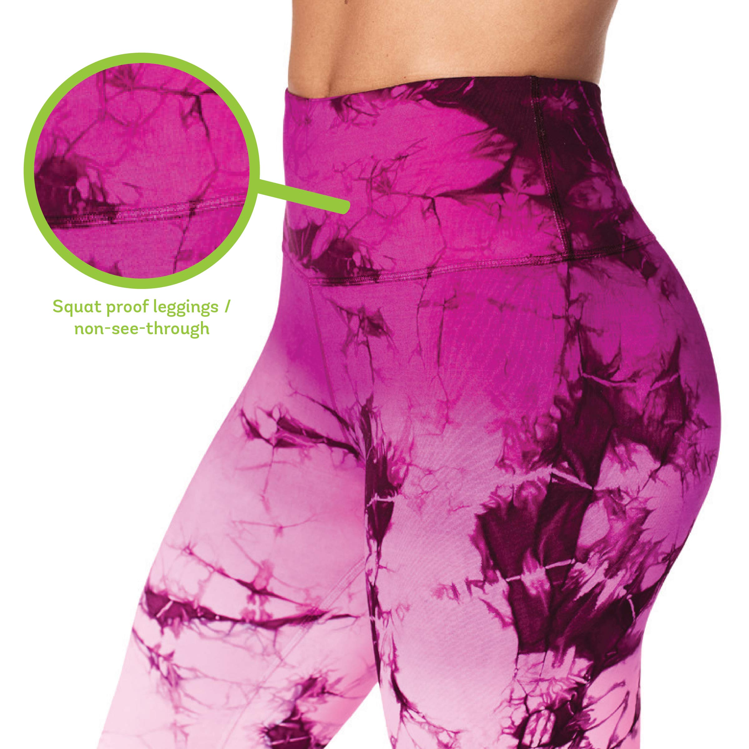 Zumba Dance Workout Leggings for Women - High Waist Compression Yoga Pants with Jacquard Waistband | Perfect for Dance Fitness, Yoga & Gym Workouts