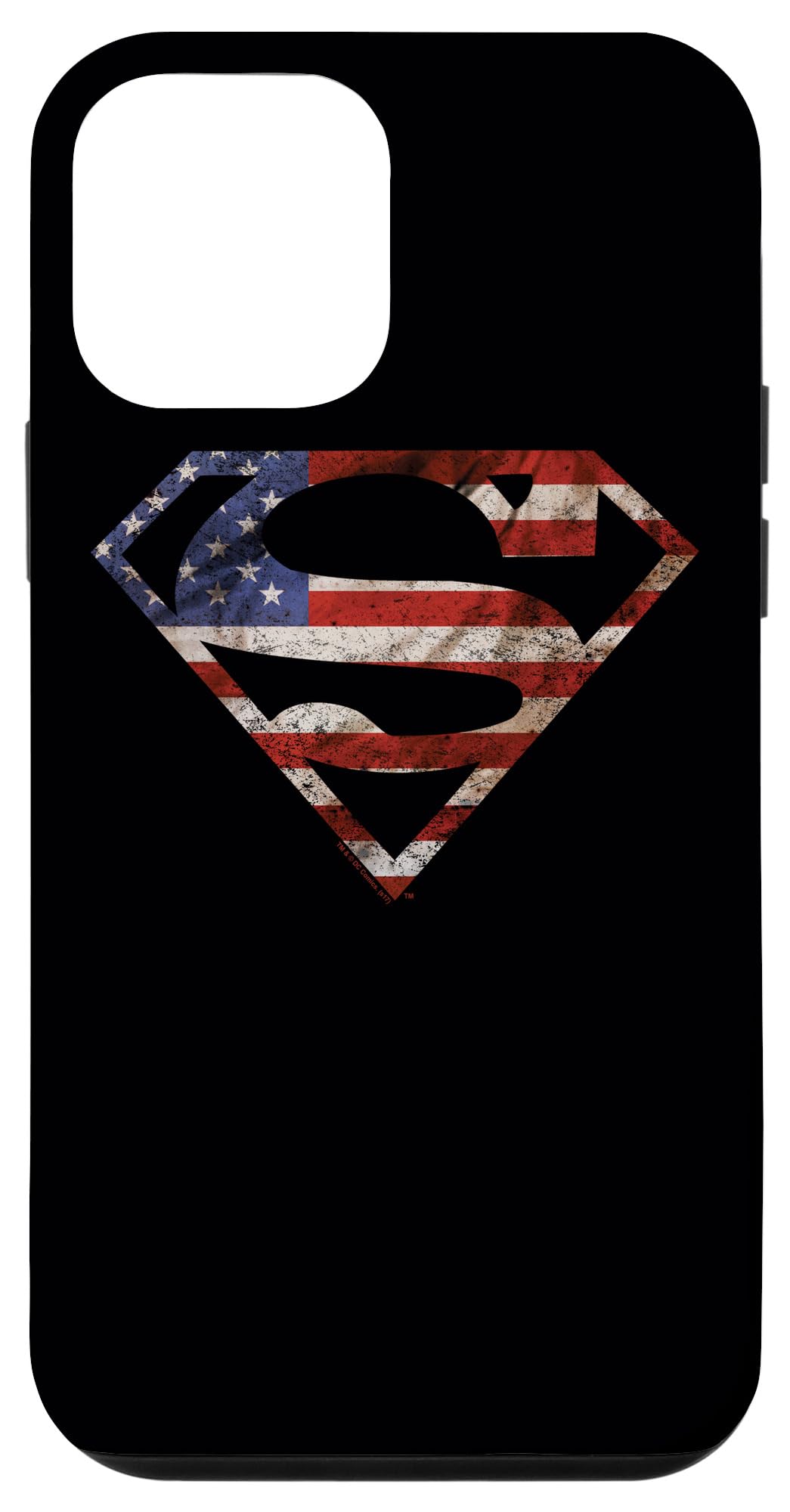 iPhone 12 Mini Case - Superman & American Flag Design | Durable Protective Cover for iPhone 12 Mini | Perfect for Everyday Use, Travel & Superhero Fans