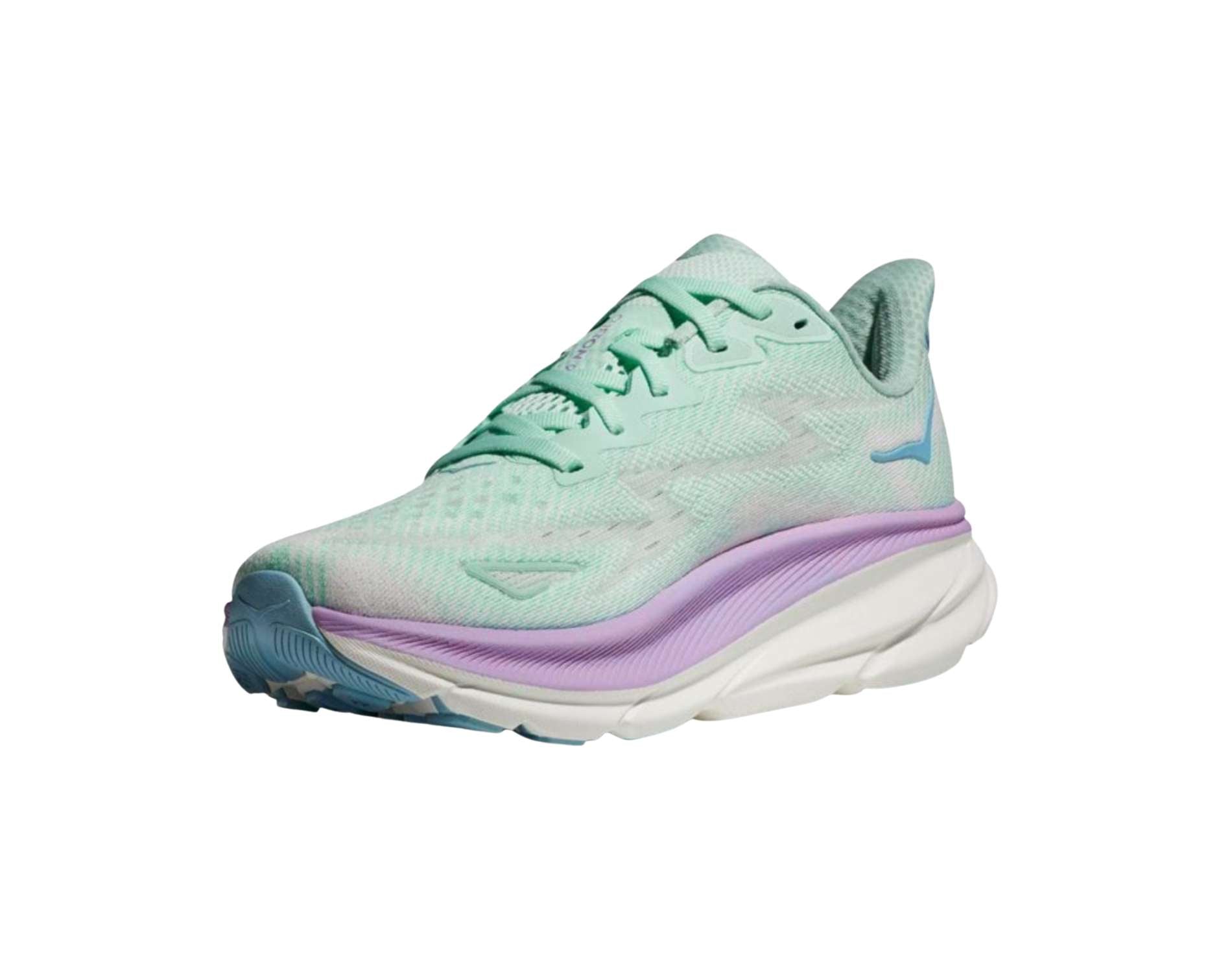 Hoka Clifton 9 Women's Running Shoes - Lightweight Cushioned Road Sneakers for Jogging, Walking & Gym Workouts