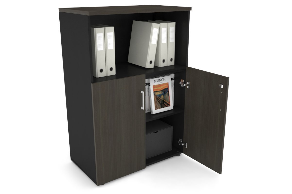 Medium Uniform Storage Cabinet with Small Doors [800W x 1170H x 450D] - Perfect for Office, School, and Home Organization