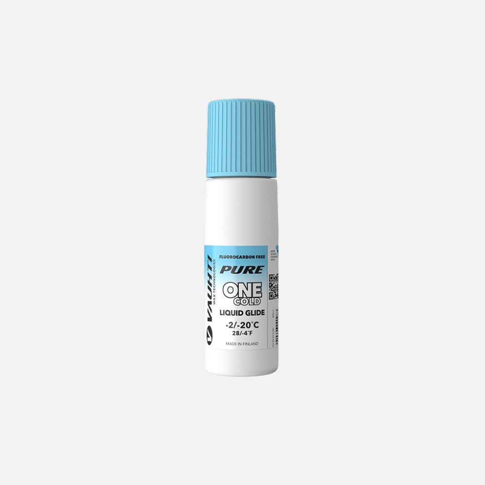 Vauhti Pure One Liquid Glide Wax - 80ml High-Performance Ski Wax for All Snow Conditions | Perfect for Cross-Country Skiing & Winter Sports