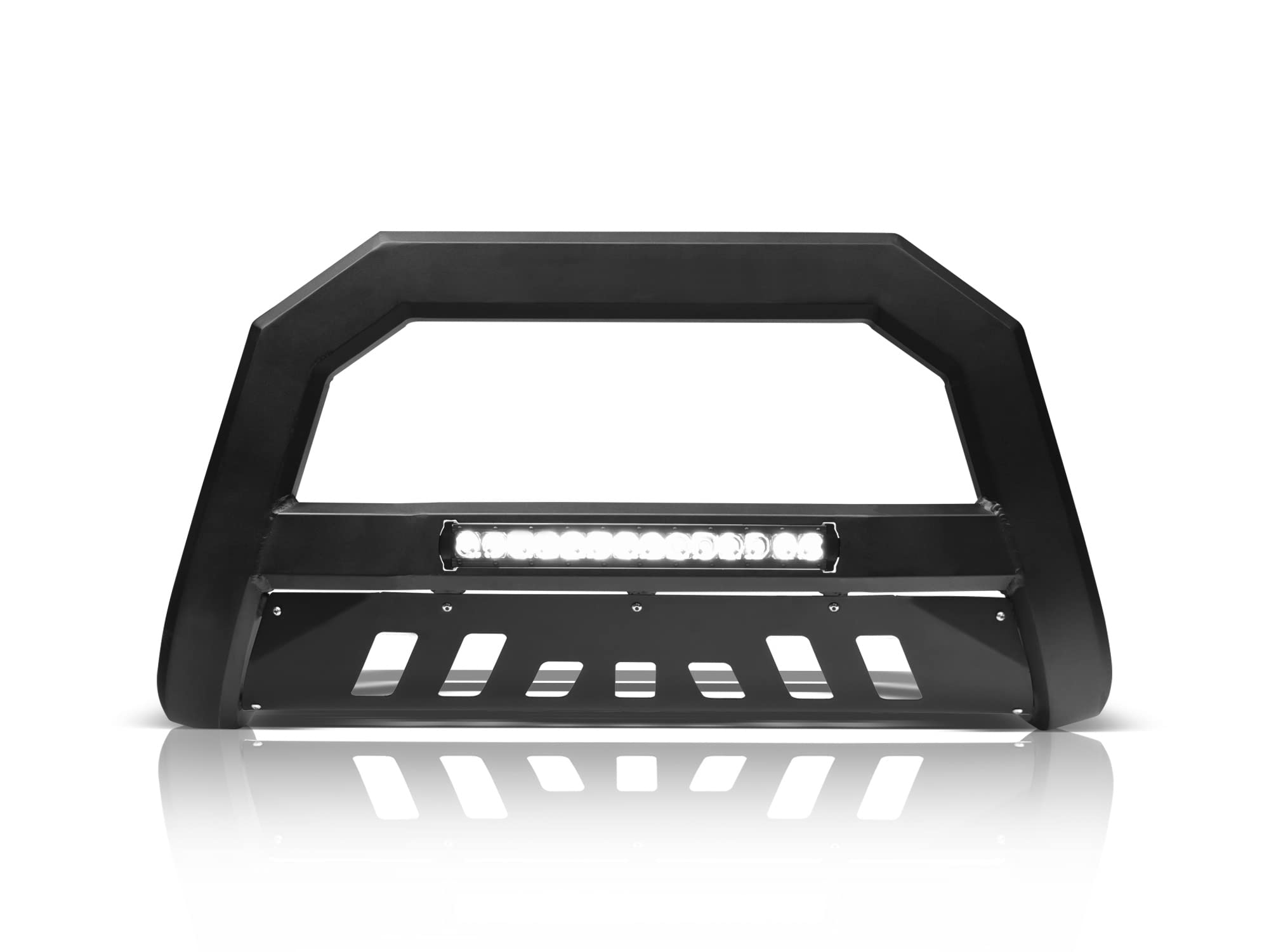 Armordillo USA 7179639 AR Series Bull Bar with LED Lights for 2003-2009 Dodge Ram 2500/3500 - Matte Black (Excludes GTX, Hemi Sport, Rumble Bee, Tacoma) | Heavy-Duty Front Bumper Guard for Off-Road Protection & Truck Customization