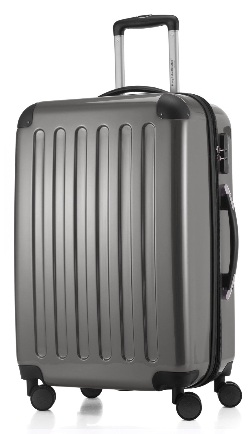 Premium Titanium Suitcase 65cm - Lightweight Durable Luggage for Travel & Business Trips - Perfect Carry-On for Airplanes & Weekend Getaways