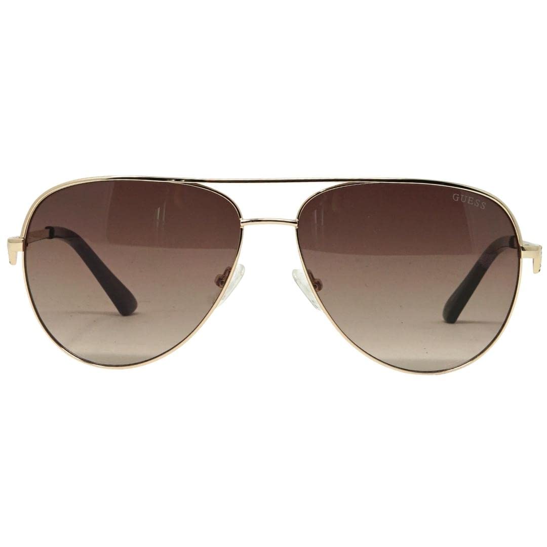 GUESS Factory Triangle Aviator Sunglasses for Women & Men - UV Protection, Retro Style - Perfect for Driving, Beach & Outdoor Activities