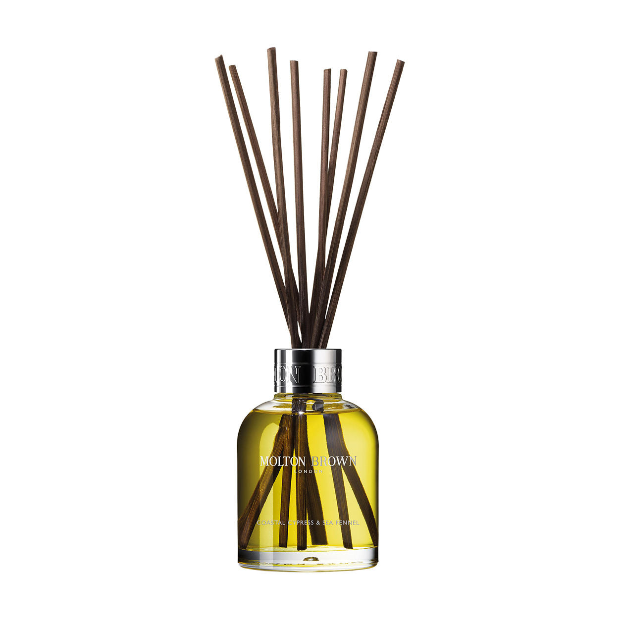 Coastal Cypress & Sea Fennel Reed Diffuser - Natural Home Fragrance Oil for Living Room, Bedroom & Bathroom - Relaxing Aromatherapy Decor