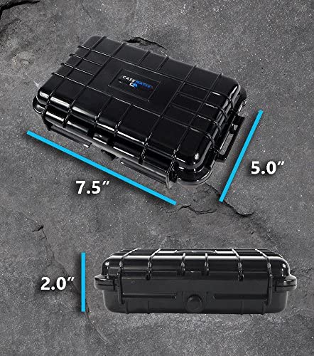 CASEMATIX Rugged Waterproof Case for Walabot DIY in Wall Imager & Cables - Shockproof Protective Storage | Perfect for Construction, Home Renovation & DIY Projects