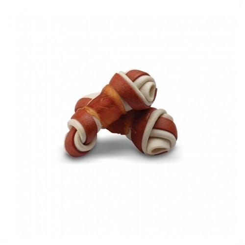 Zeus Better Bones BBQ Flavor Chicken Wrapped Mini Bones Dog Treats - 12pcs, All-Natural Chews for Small & Medium Dogs - Perfect for Training, Rewards & Dental Health