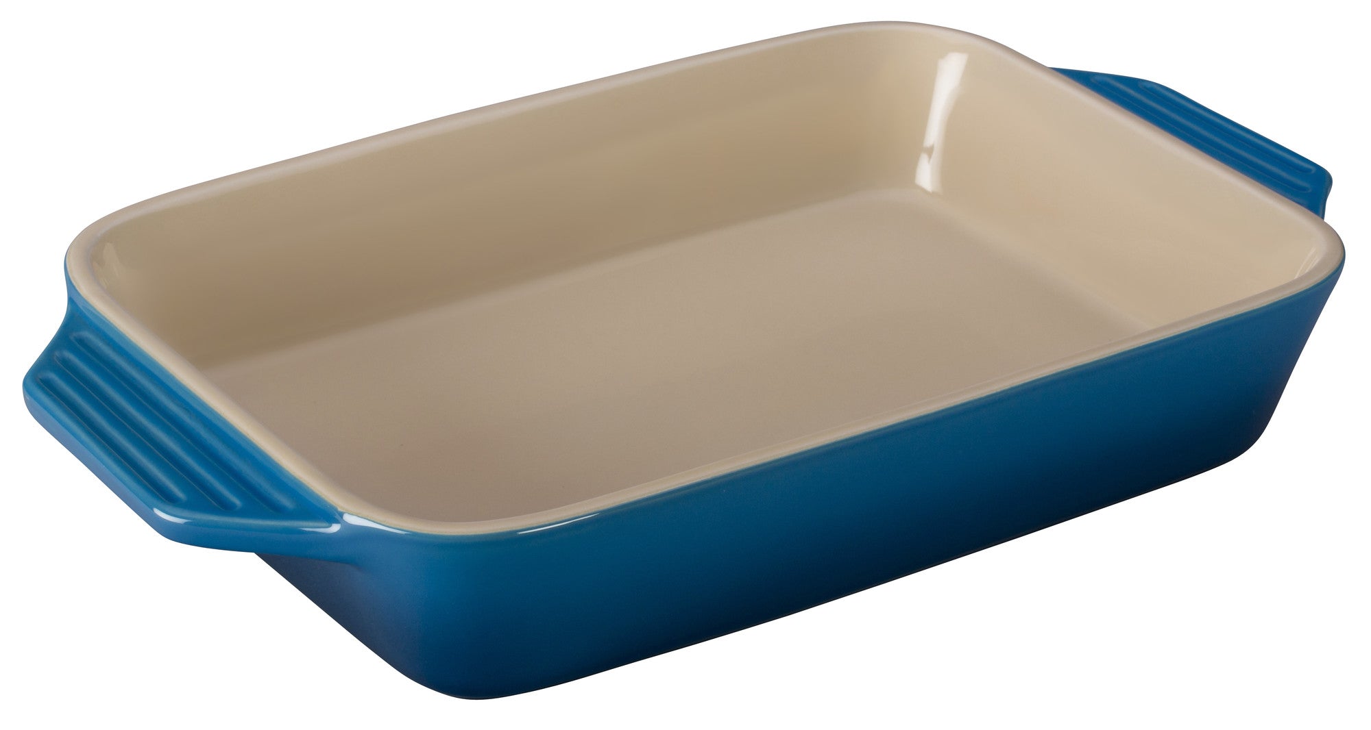3.15 Quart Rectangular Baking Dish (12.5 x 8.25 Inches) - Perfect for Casseroles, Lasagna, Brownies & Family Meals | Oven & Microwave Safe Kitchen Essential