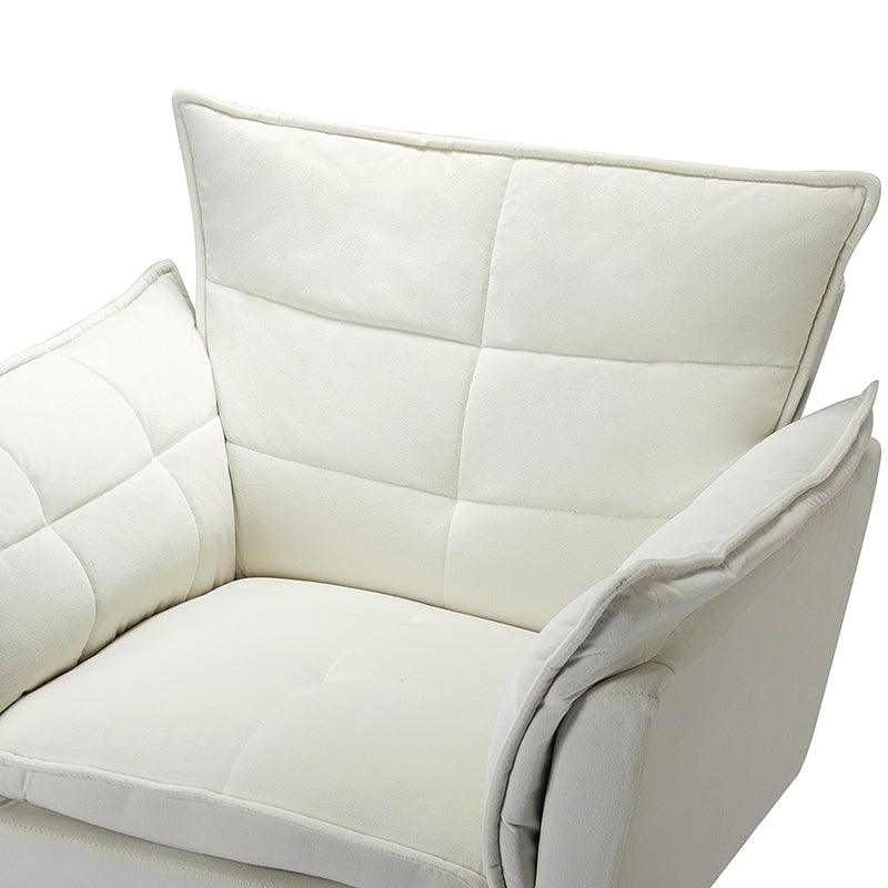 Jaxon Plush Armchair - Ultra Soft Comfortable Lounge Chair for Living Room, Bedroom, or Office - Perfect for Relaxing, Reading & Napping