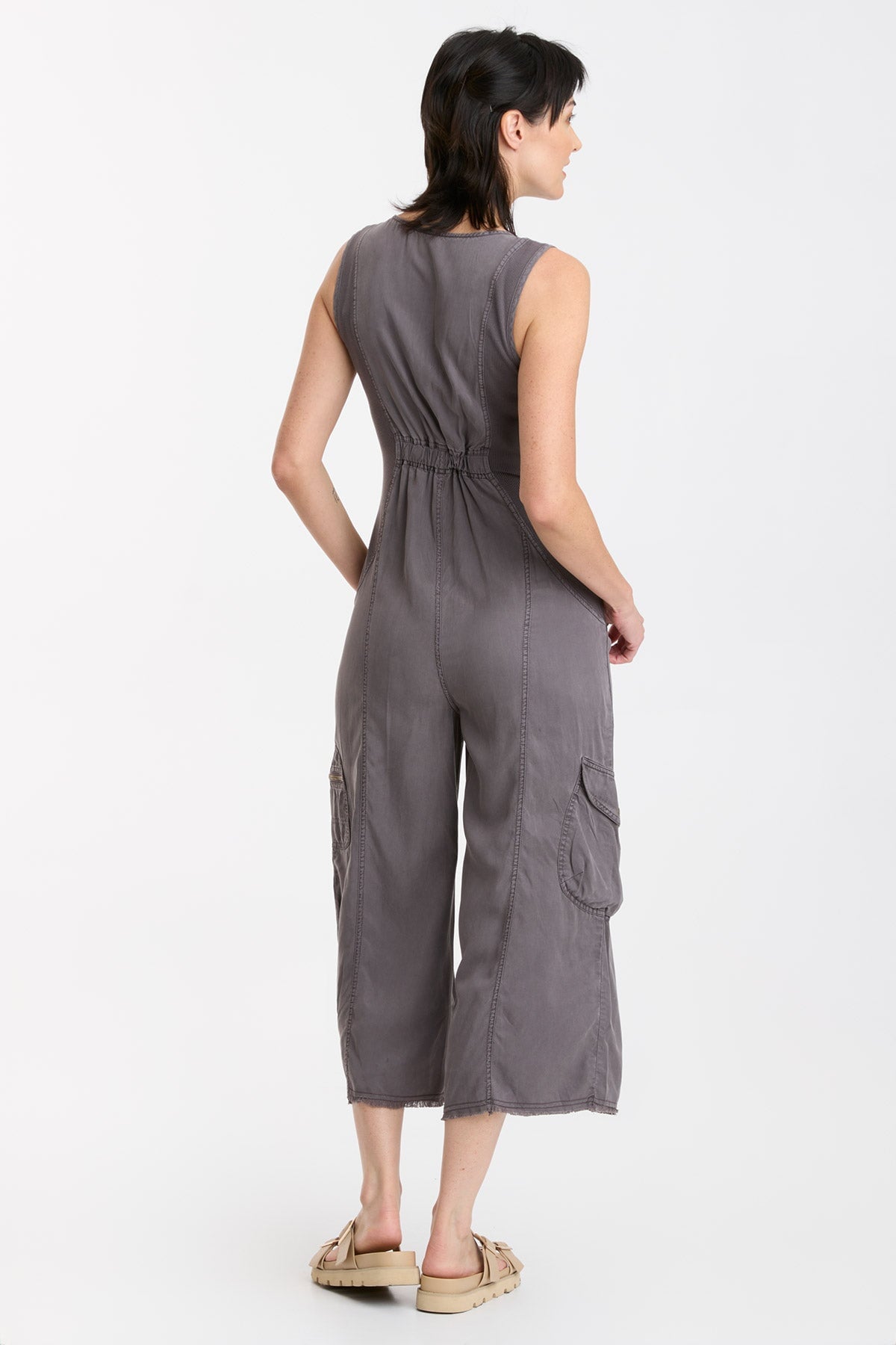 Tavin Women's Stylish Crop Jumpsuit - Fashionable One Piece Romper for Summer Outfits, Beachwear, and Casual Street Style
