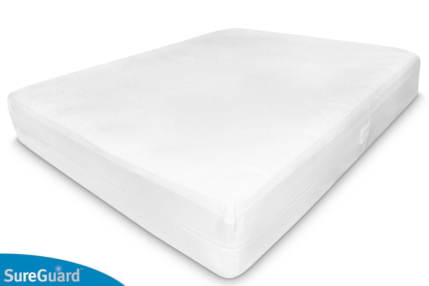 SureGuard Twin XL Mattress Encasement (6-8 Inch Deep) - 100% Waterproof, Bed Bug Proof & Hypoallergenic Cover - Premium 6-Sided Zippered Protection for Allergy Relief & Pest Control - Ideal for Dorms, Apartments & Guest Rooms