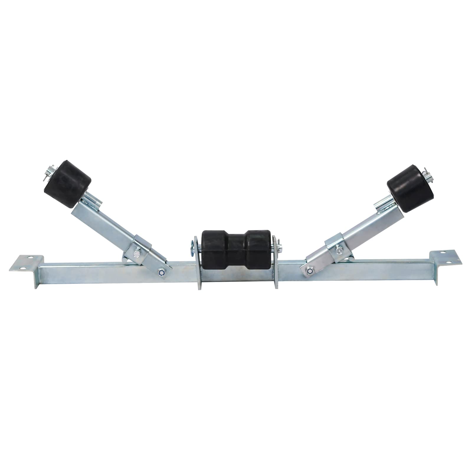 Heavy Duty Boat Trailer Bottom Support Bracket with Keel Rollers - 1760lbs Capacity - Perfect for Boat Loading, Transport & Storage