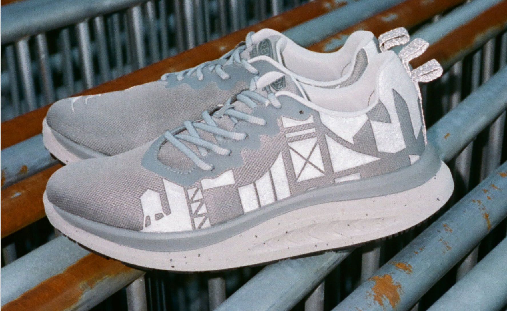 Men's WK400 Walking Shoes by Engineered Garments - Lightweight Alloy/Steel Grey Sneakers for Walking, Running & Casual Wear | Perfect for Outdoor Activities, Gym Workouts & Daily Comfort
