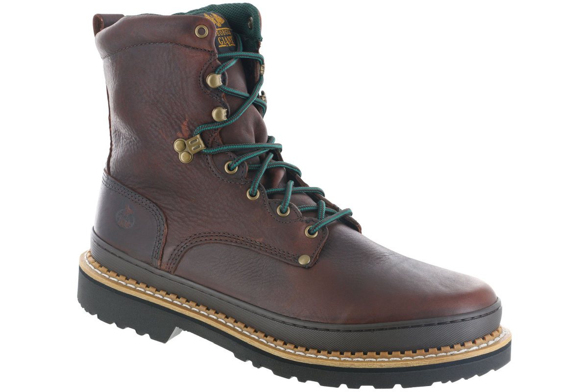 Georgia 8 Soft Toe Boots - Comfortable Work Boots for Men & Women - Lightweight Safety Shoes for Construction, Hiking & Outdoor Activities