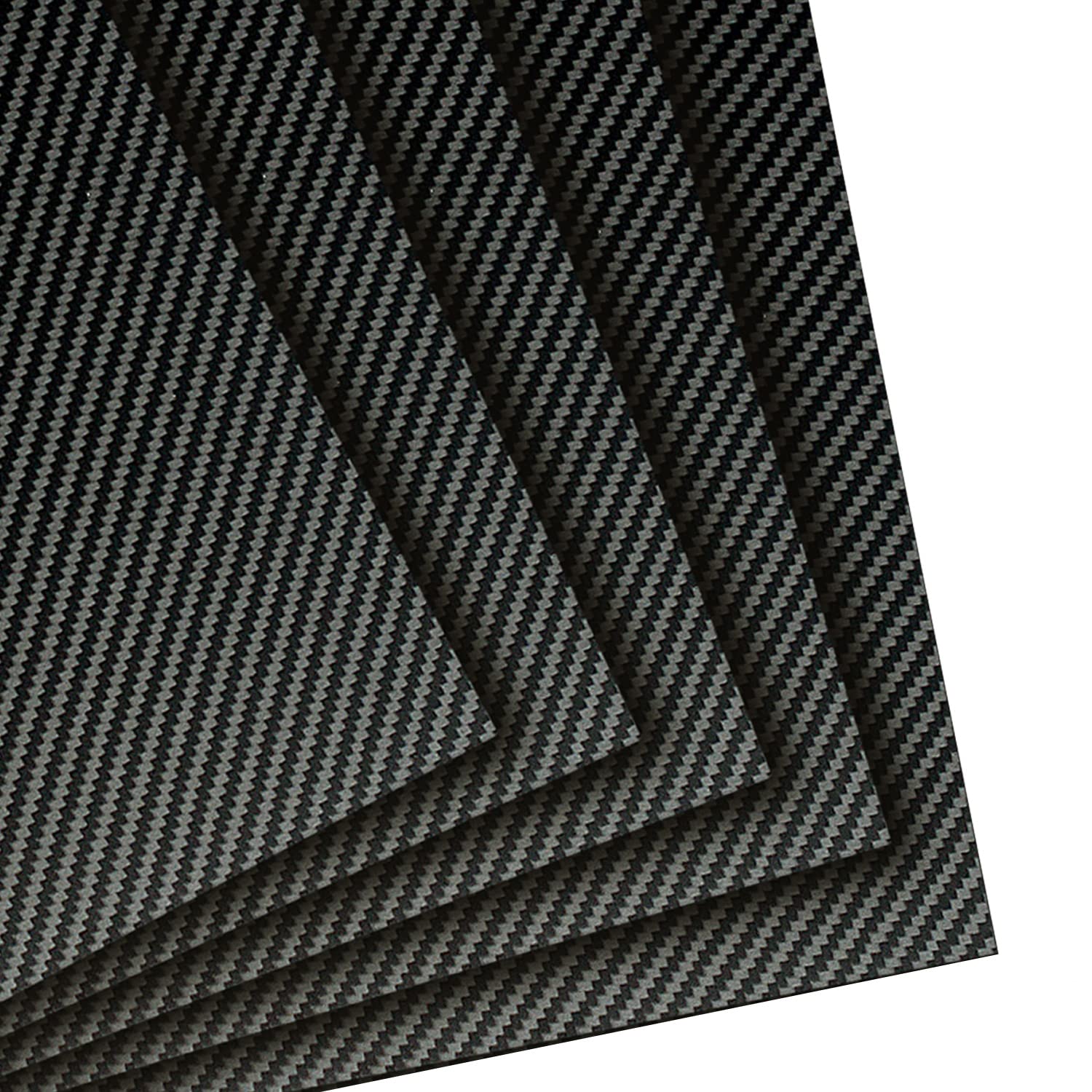 3K Matte Carbon Fiber Sheet 1.5mm 200x300mm - for DIY & Automotive Projects