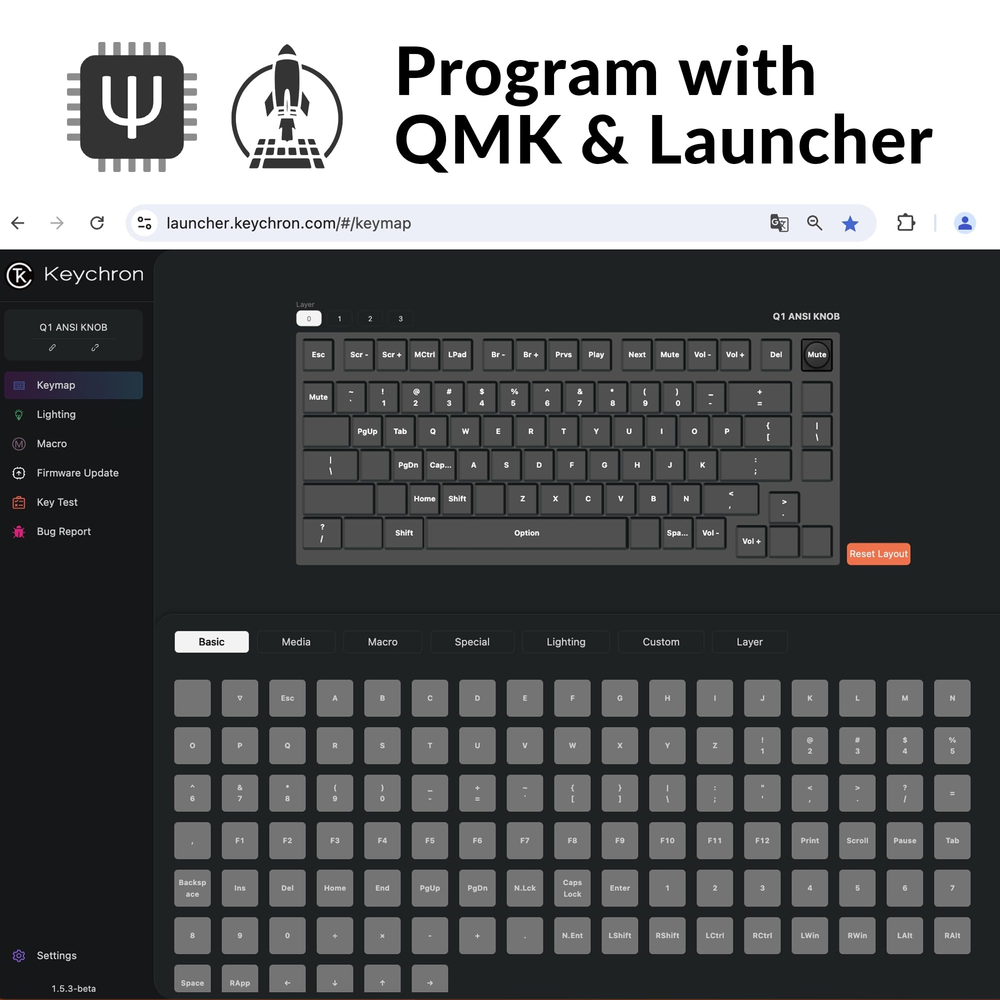 Keychron Q1 V2 RGB Wired 75% Custom Mechanical Keyboard - Hot-Swappable Gateron G Pro Blue Switches, QMK/VIA Programmable, Double Gasket Design for Mac/Windows/Linux (White) | Perfect for Gaming, Coding & Office Work