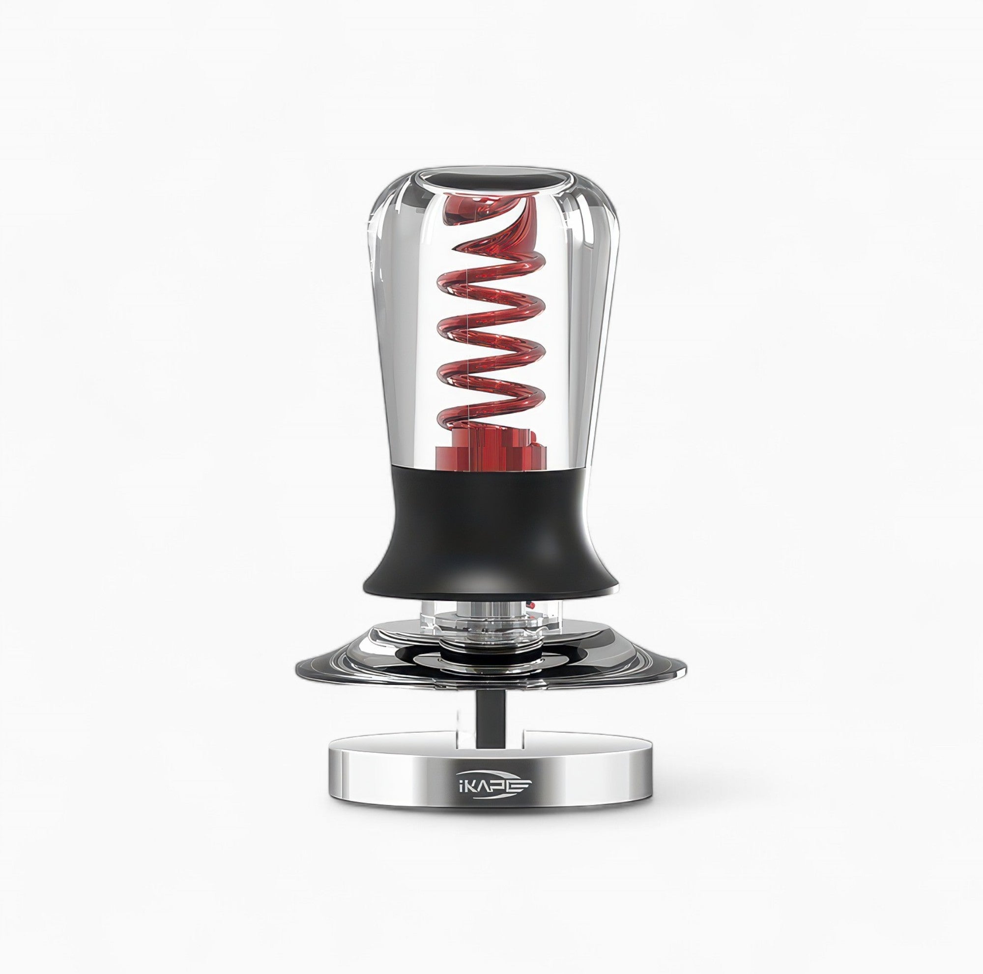 Premium Transparent Coffee Tamper - 58mm Calibrated Espresso Tamper for Barista & Home Use - Perfect for Espresso Machines, Coffee Shops & Home Brewing