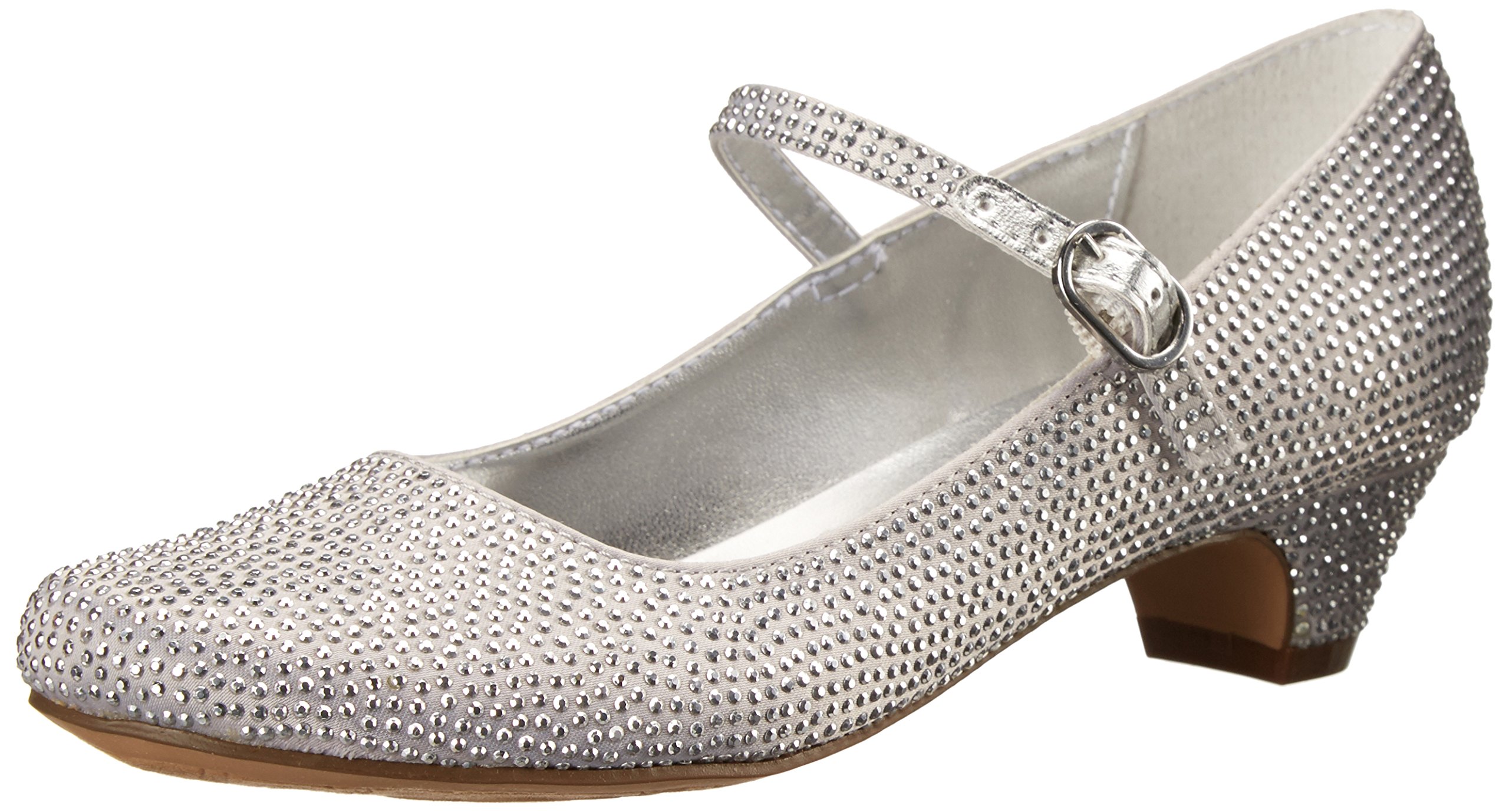 Nina Zelia Heel Buckle Strap Shoes for Girls - Comfortable Kids Dress Shoes with Adjustable Buckle for School, Party & Special Occasions