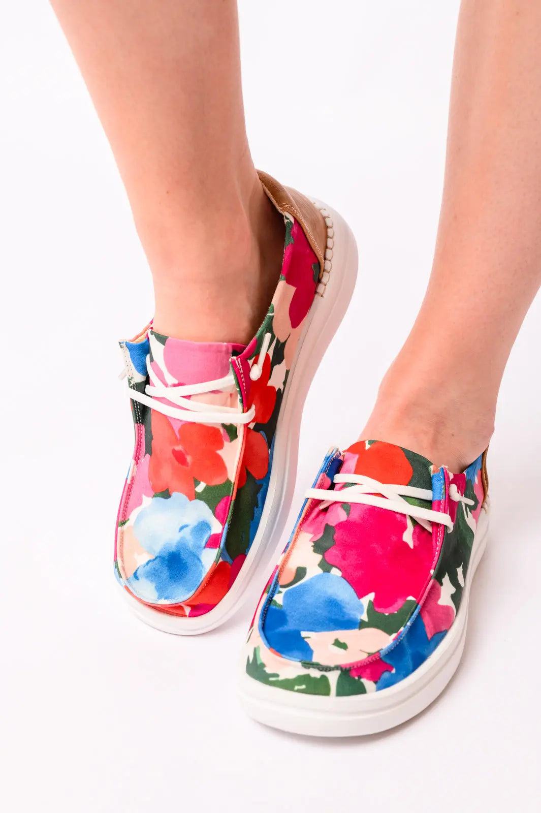 Floral Print Kayak Shoes for Men & Women - Lightweight Water Shoes for Kayaking, Boating, and Beach Activities - Non-Slip Quick-Dry Aqua Shoes