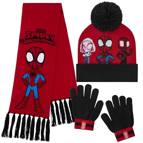 Red/Black Spidey 3 Pcs