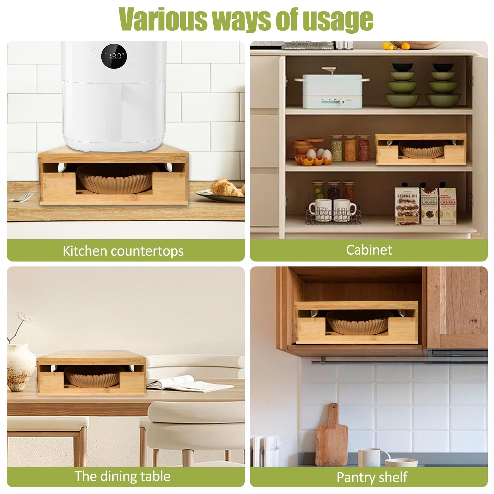 **Disposable Air Fryer Liners for 6