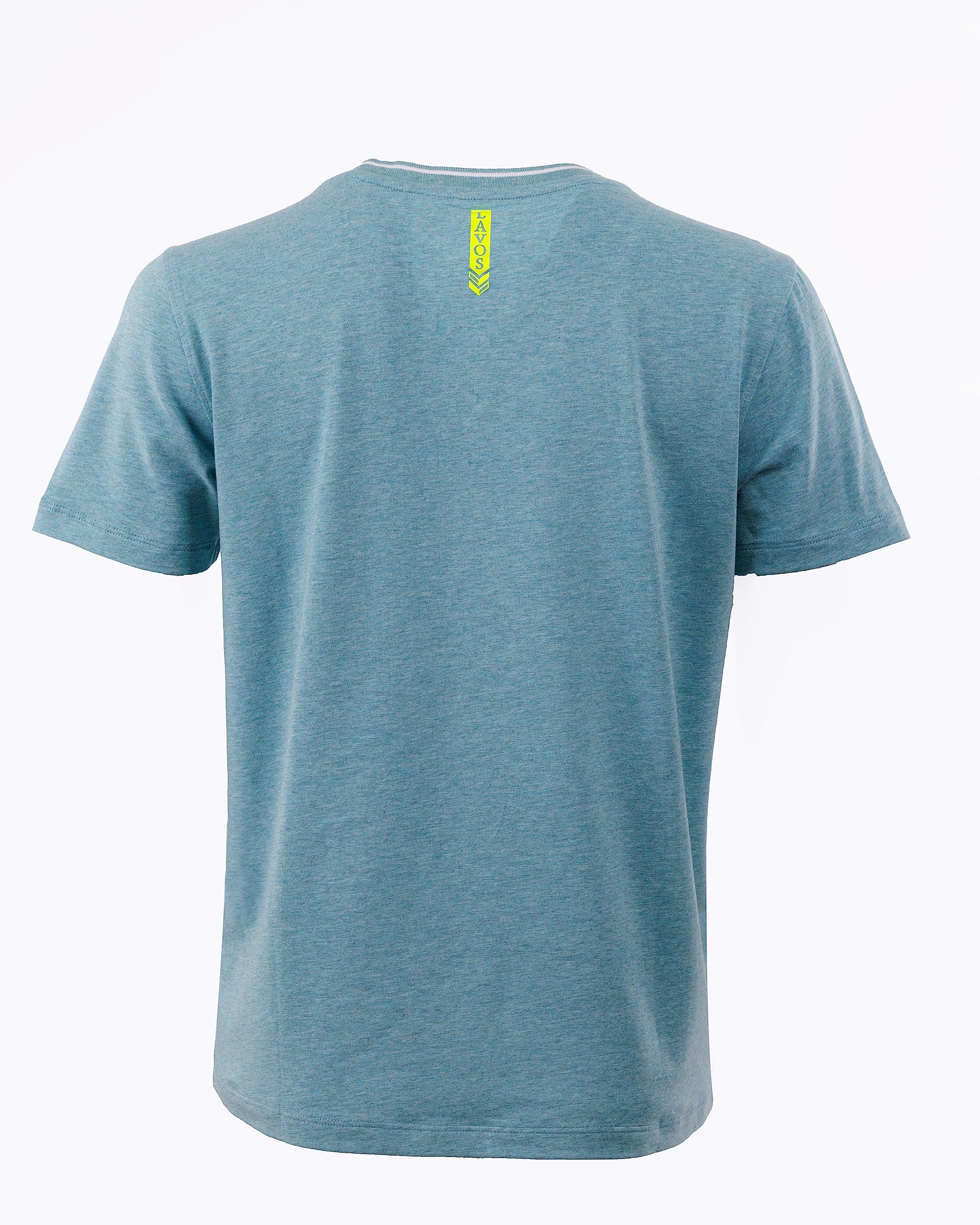 LAVOS Women's V-Neck Half Sleeve T-Shirt - Anti Microbial Bamboo Cotton Activewear Top for Gym, Yoga, Running & Casual Wear | Breathable Moisture Wicking Workout Tee for Women & Girls | Perfect for Fitness, Lounge & Everyday Comfort