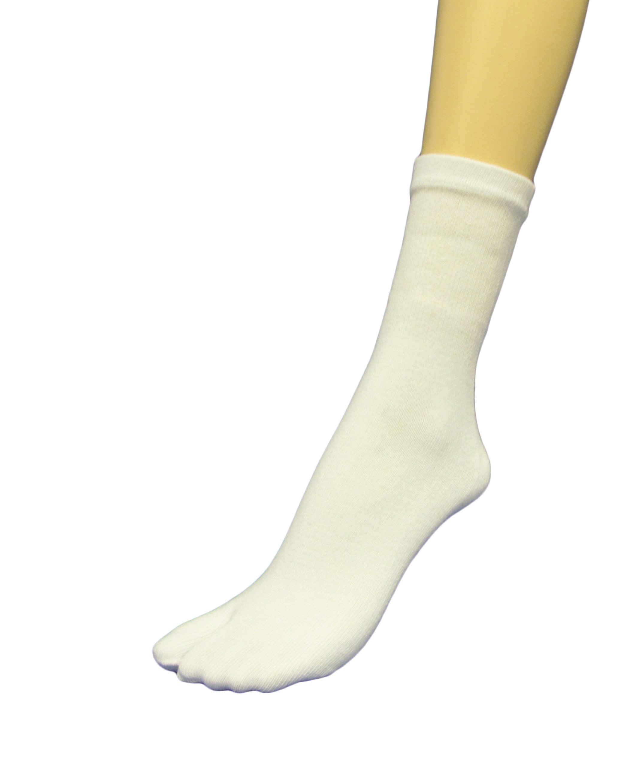 COUVER Quarter - Women's Mid-Calf High Flip Flop Socks with Split Toe Design | Tabi Big Toe Socks for Comfort & Style | Perfect for Yoga, Pilates, and Home Relaxation