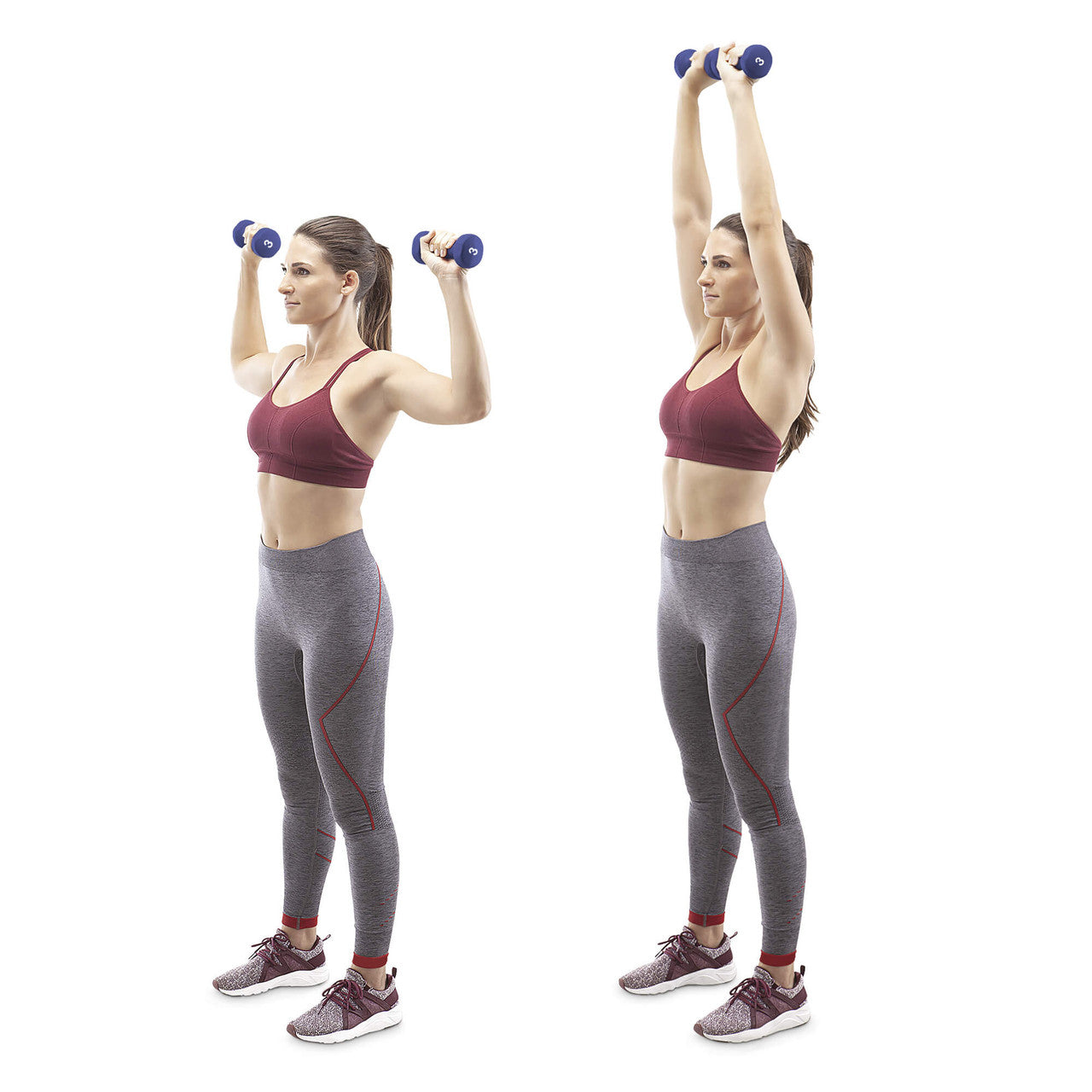 3 Pair Neoprene Dumbbell Set with Storage Rack - 32 lbs Total Weight (8, 12 & 16 lbs) | Marcy | Perfect for Home Gym, Strength Training & Fitness Workouts