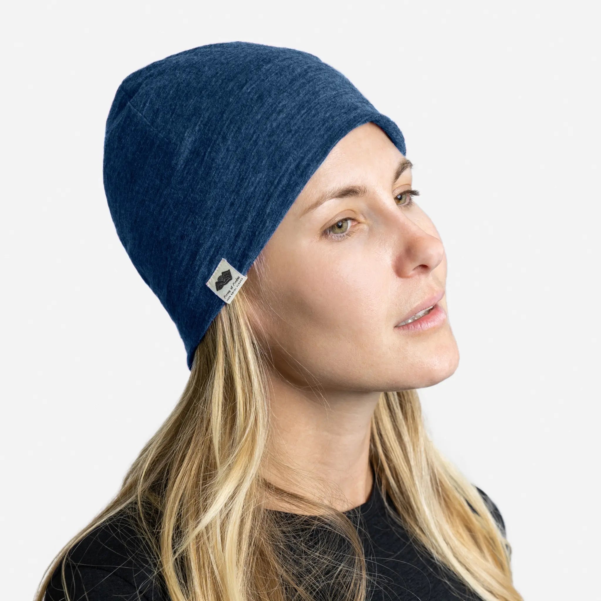 Alpaca Wool Beanie Hat - 160 Ultralight Winter Beanie for Men & Women - Soft & Warm Handmade Knit Cap for Outdoor Activities, Skiing, and Hiking