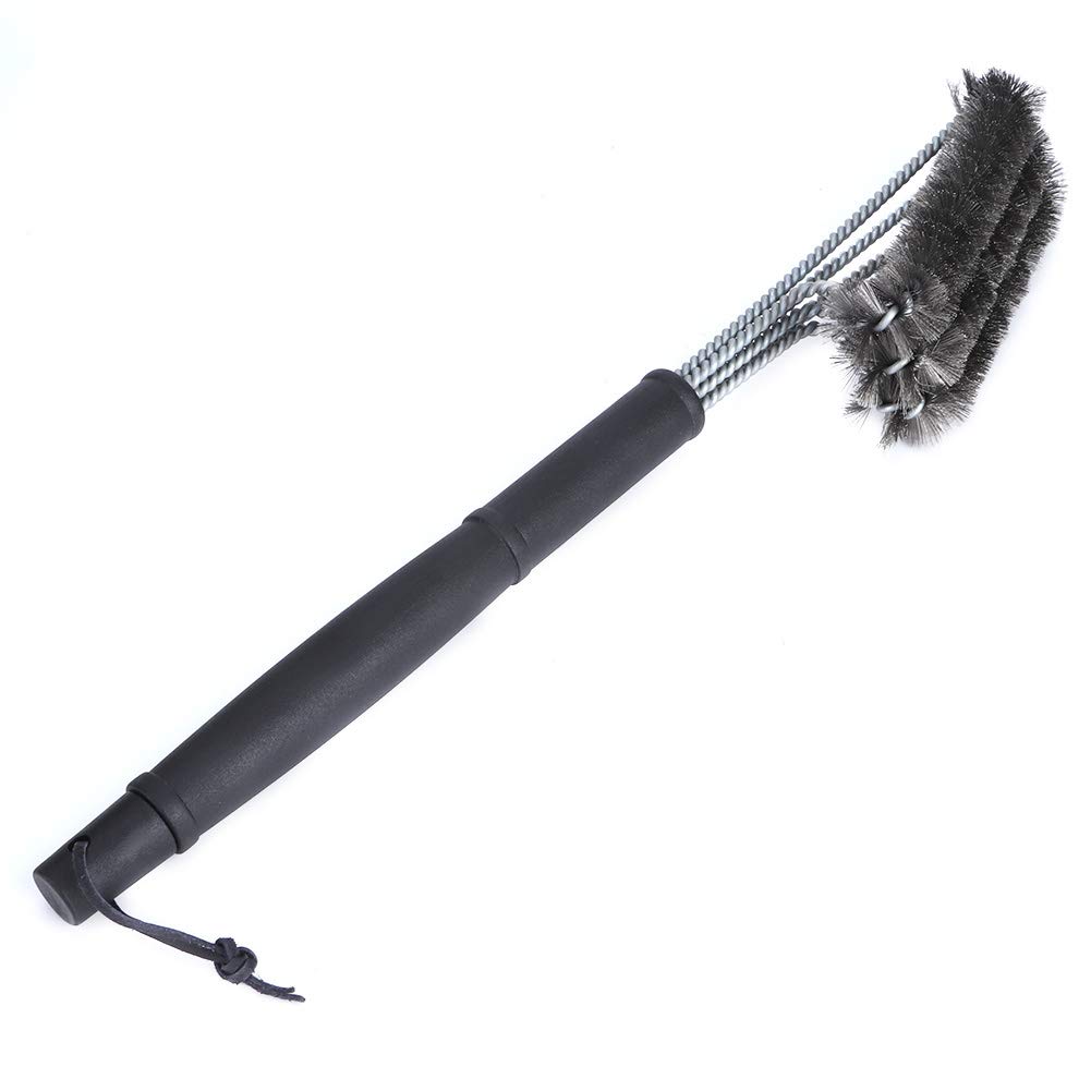Stainless Steel BBQ Grill Brush - Heavy Duty Grill Cleaner Tool for Outdoor Cooking, Grilling & Picnic Accessories | Perfect for Backyard BBQs, Camping & Tailgating