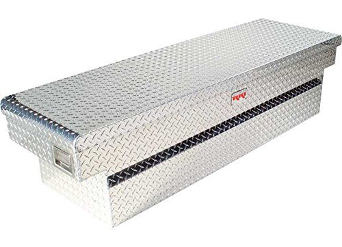 Heavy Duty RKI C63A Truck Tool Box - Durable Aluminum Storage for Pickup Trucks & Work Vans | Perfect for Construction, Landscaping & Outdoor Adventures