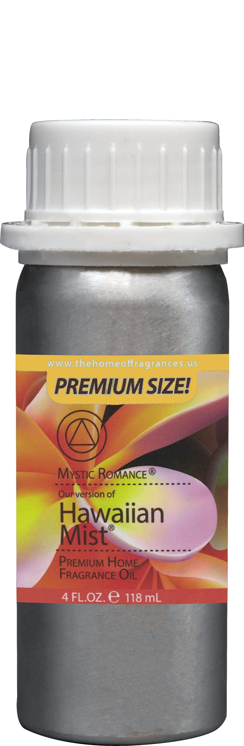 Mystic Romance Hawaiian Mist Scented Oil for Aroma Diffusers (650mL) - Relaxing Tropical Fragrance for Home, Spa & Office Use