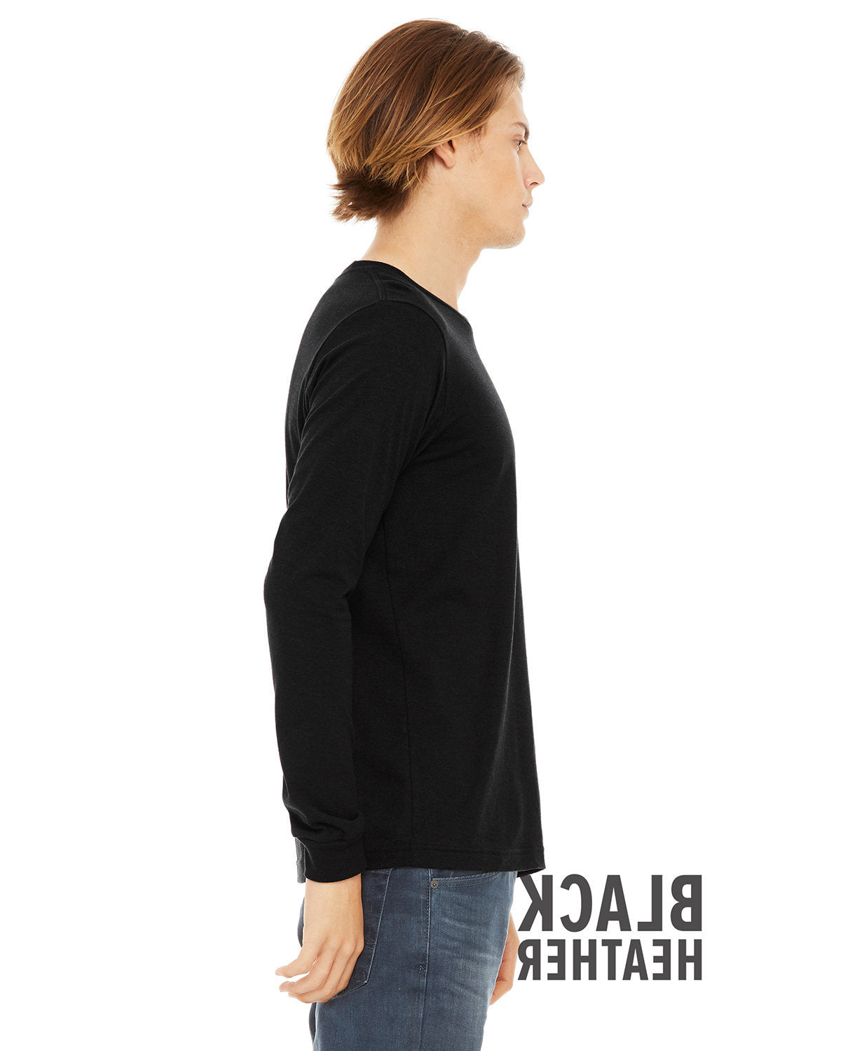 Bella + Canvas 3501CVC Unisex CVC Jersey Long Sleeve T-Shirt - Soft Cotton Blend Crewneck Tee for Men & Women - Perfect for Casual Wear, Layering & Everyday Comfort