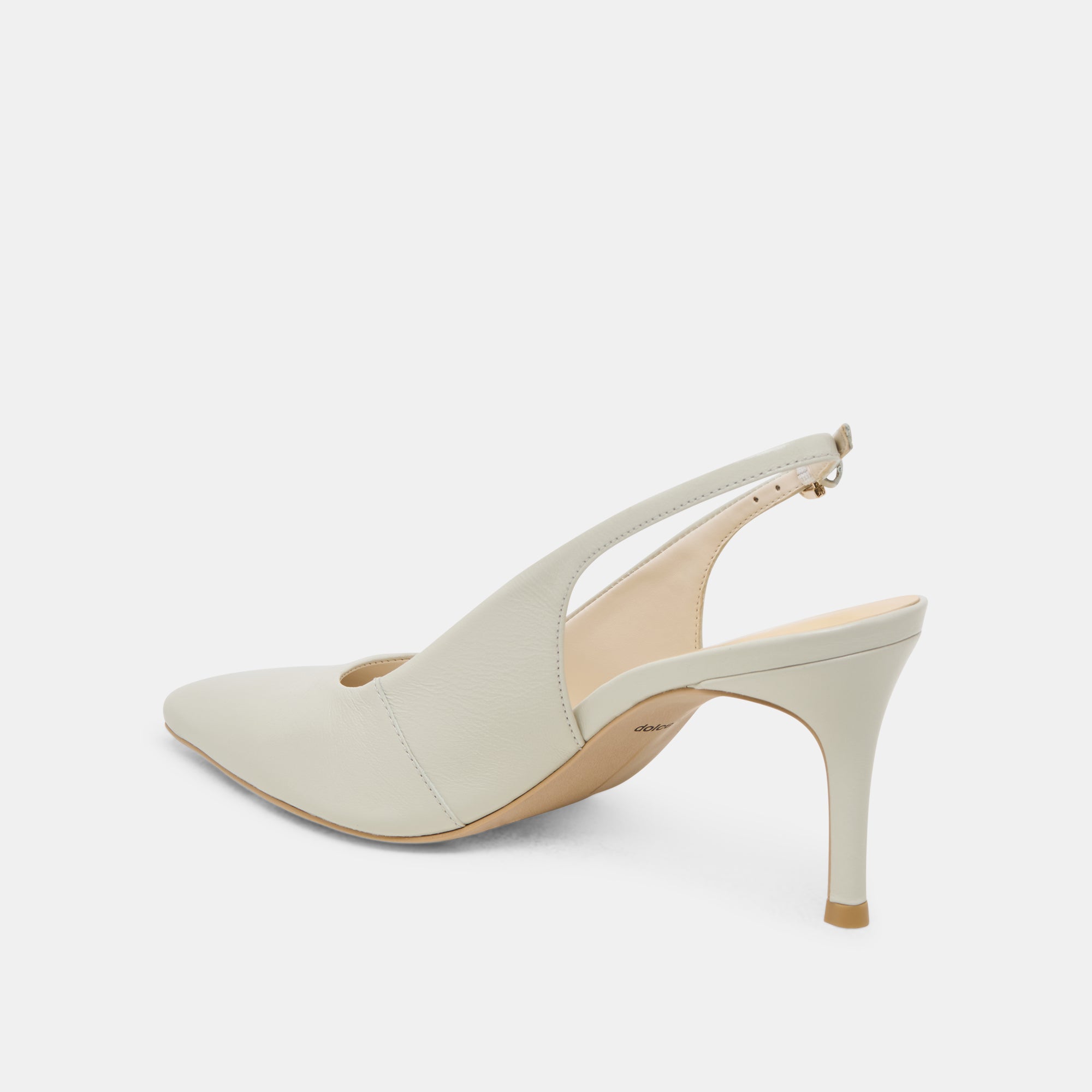 ELASI HEELS - Light Sage Leather Women's High Heels for Party, Wedding & Evening Events | Comfortable & Stylish Dress Shoes