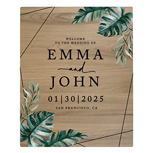Tropical Monstera Palm Leaves