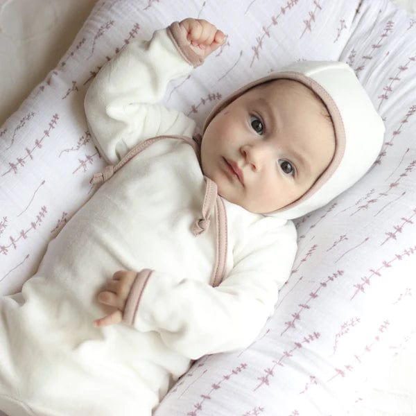 Ely's&Co. 100% Cotton Muslin Swaddle Blankets for Babies (2 Pack) - Soft & Breathable for Newborn Swaddling, Nursing Cover, Stroller Blanket