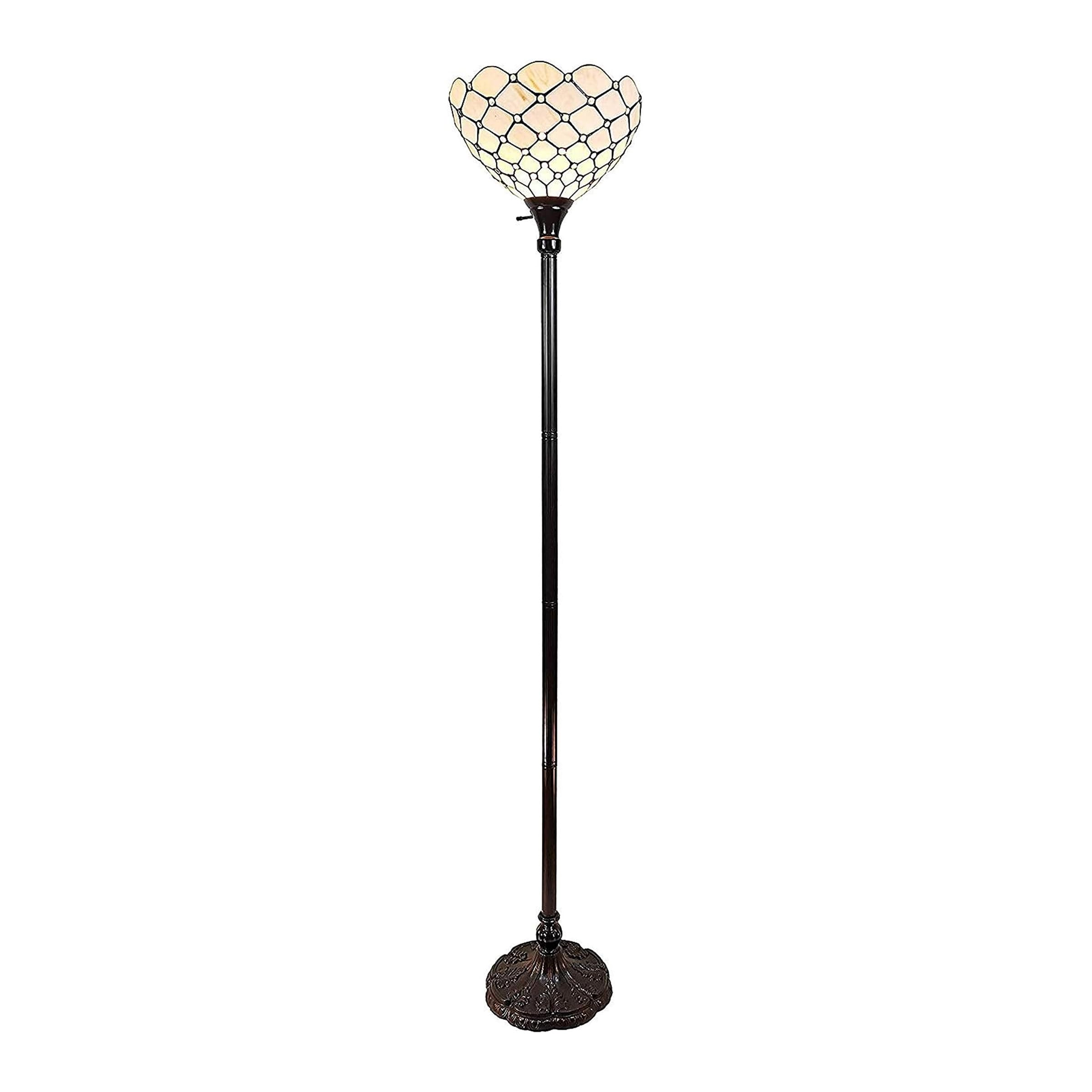 Amora Upright Tiffany Floor Lamp - 72