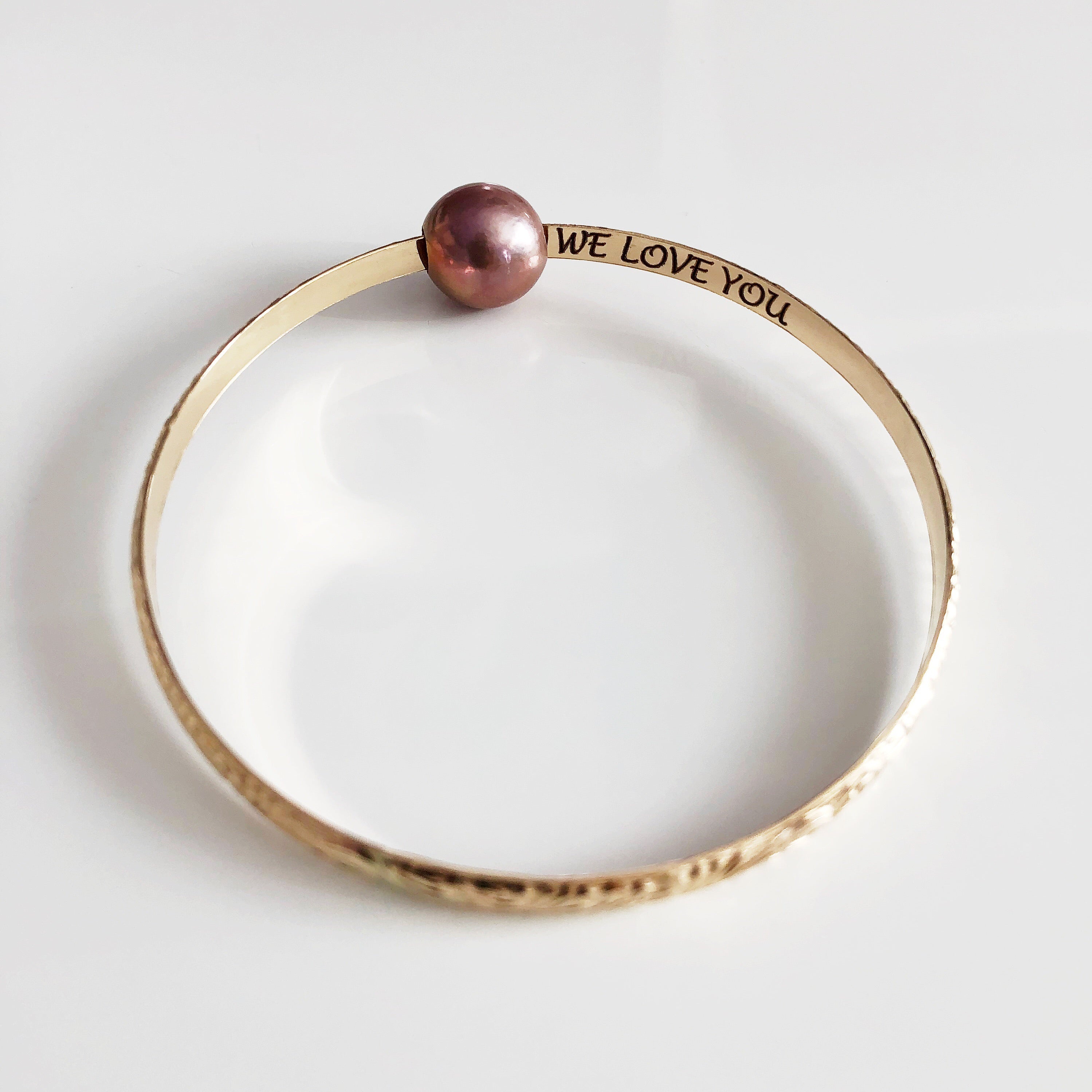 Elegant White Pearl Bangle Bracelet (B338) - Perfect for Weddings, Parties & Special Occasions