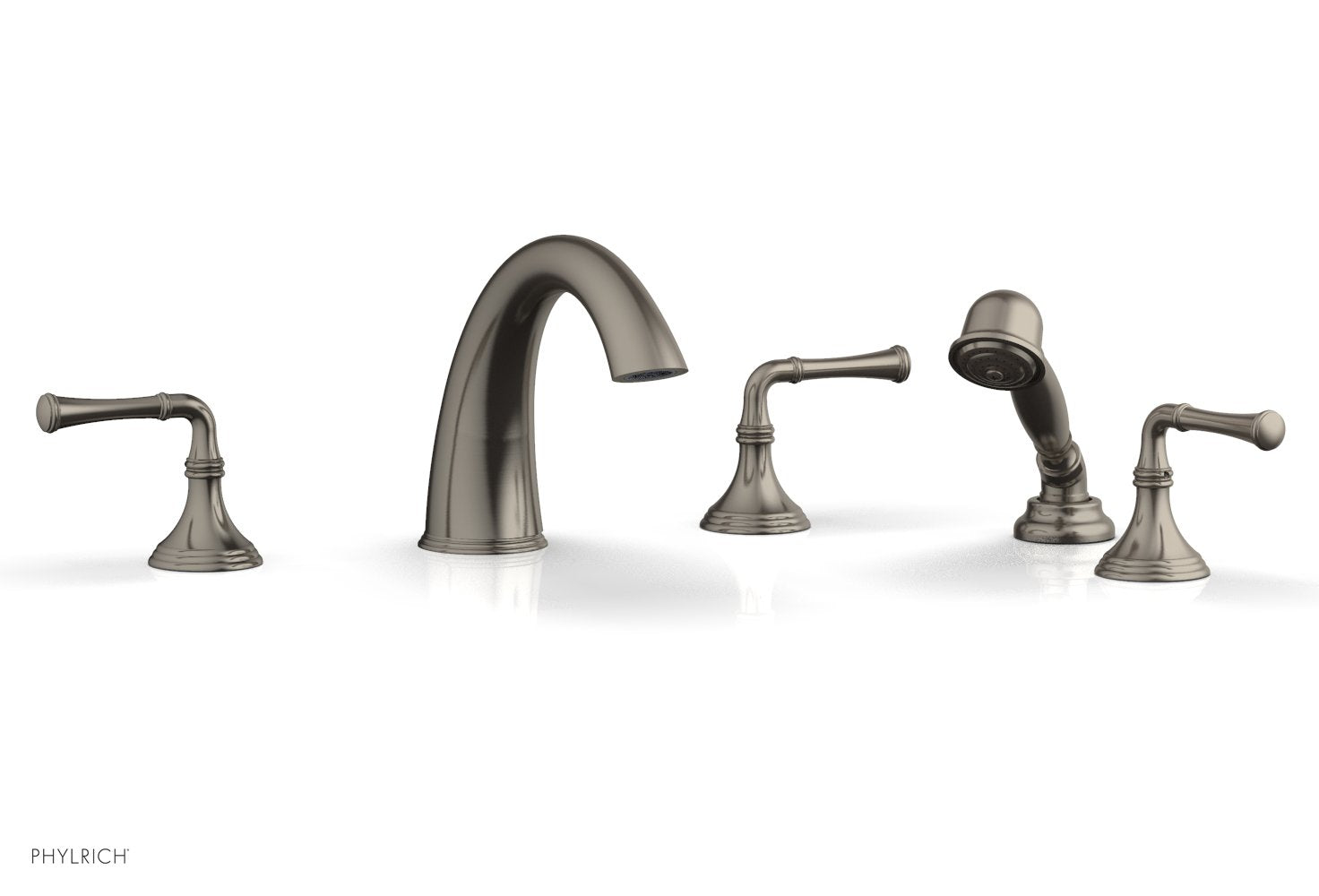 3-Ring Deck Tub Set with Hand Shower D2205E1 - Premium Bathroom Faucet for Modern Homes, Perfect for Bathroom Renovation & Spa Relaxation