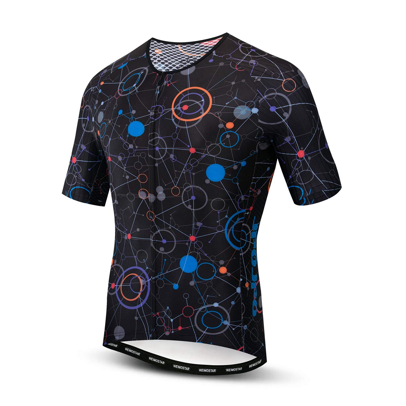 Quick Dry Men's Cycling Jersey - Summer Short Sleeve MTB Bike Shirt for Mountain & Road Racing | Breathable Moisture-Wicking Bicycle Clothing for Training & Outdoor Sports