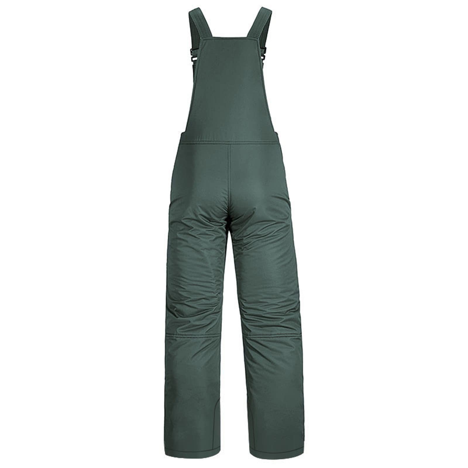 **LisenraIn Women's Waterproof Insulated Snow Bibs - Adjustable Strap, One-Piece Snowboard Overalls with Pockets for Skiing & Winter Sports**